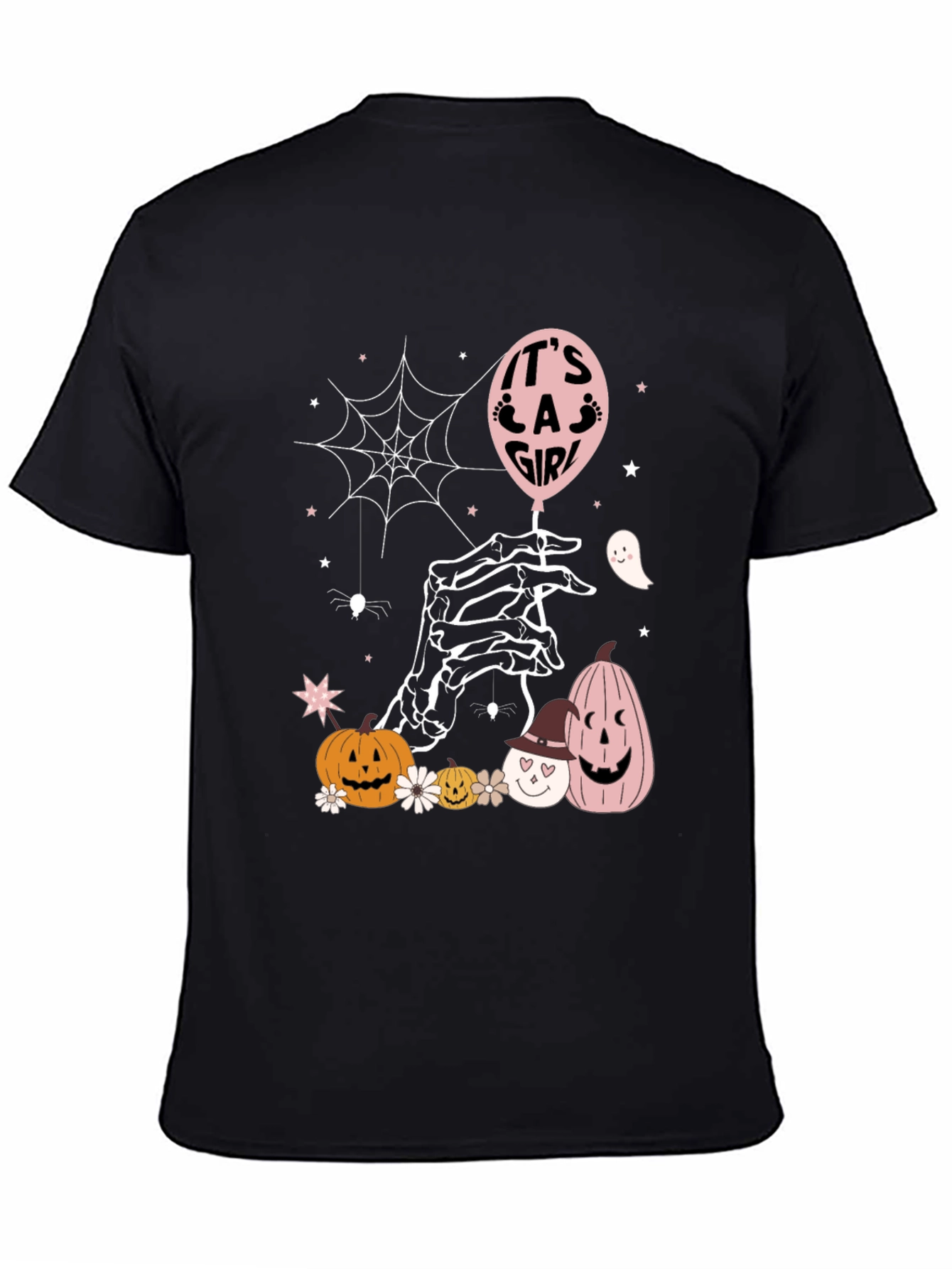 Its a Girl Halloween Baby Shower T-Shirt