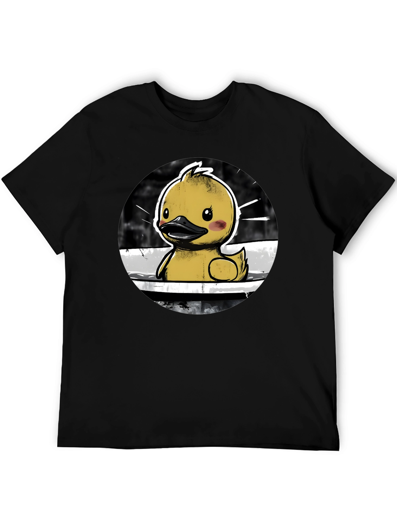 Cute Duck in Tub Graphic Tee