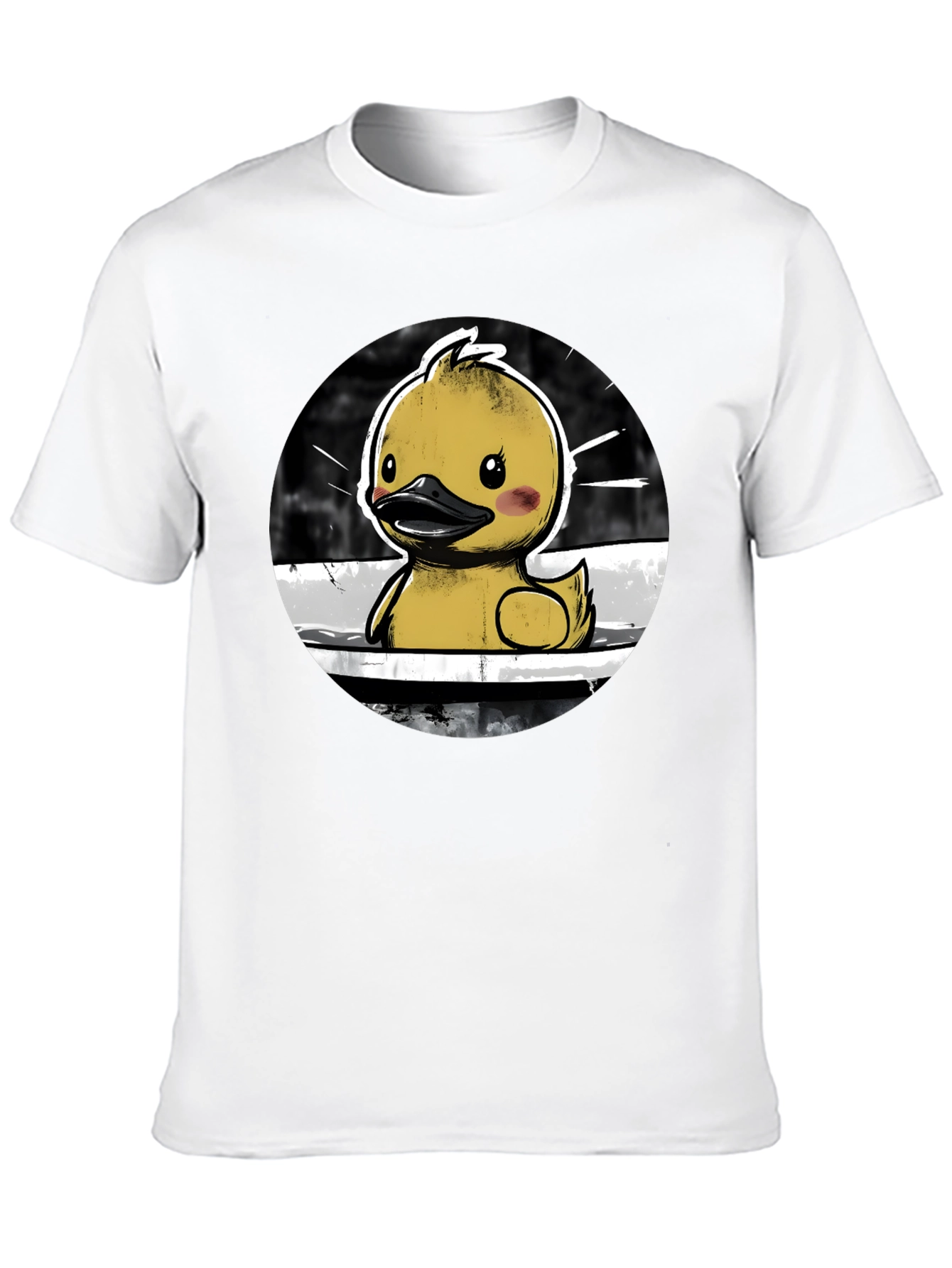 Cute Duck in Tub Graphic Tee