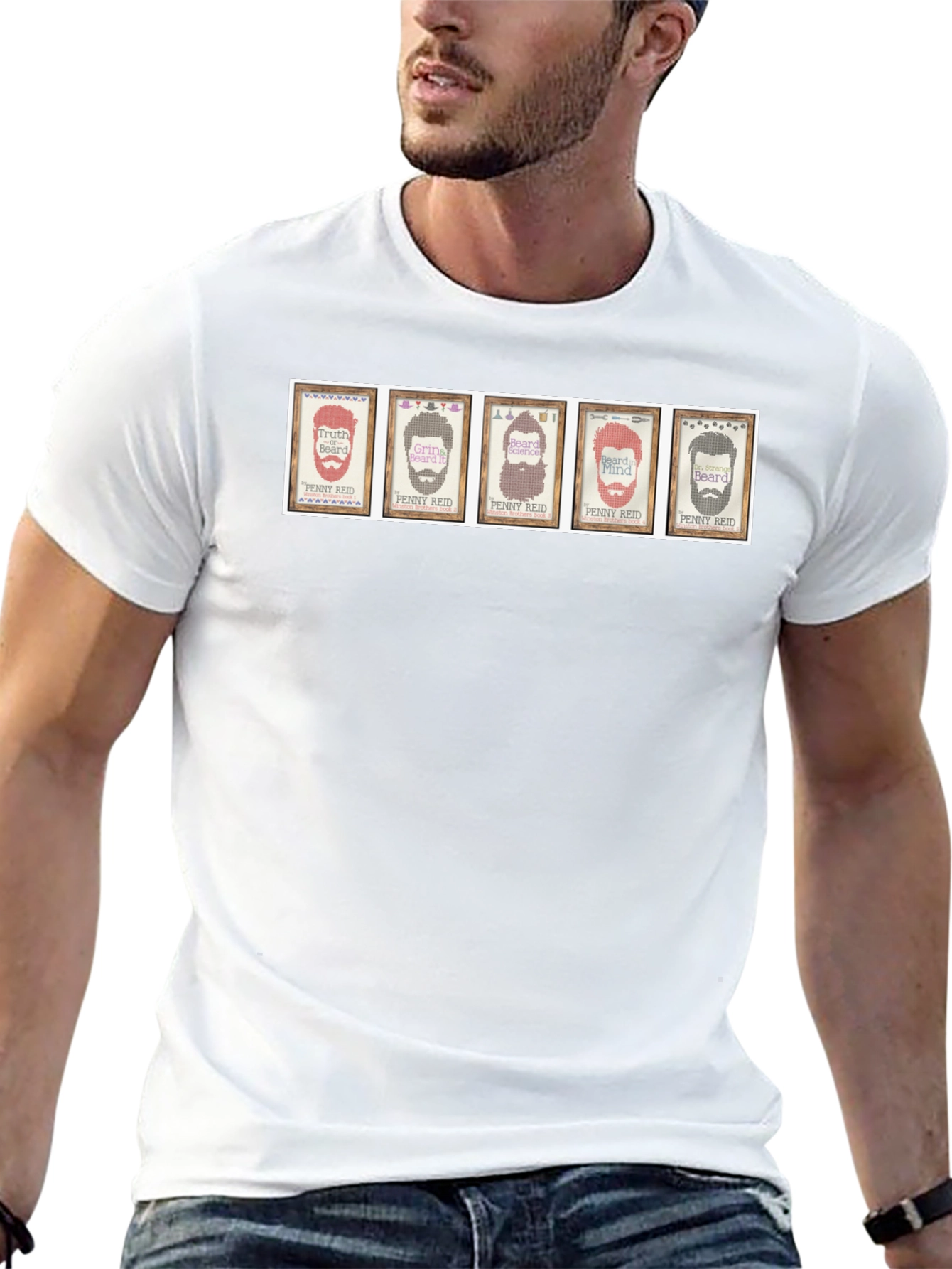 Penny Reid Beard T-Shirt - Mens Black Tee