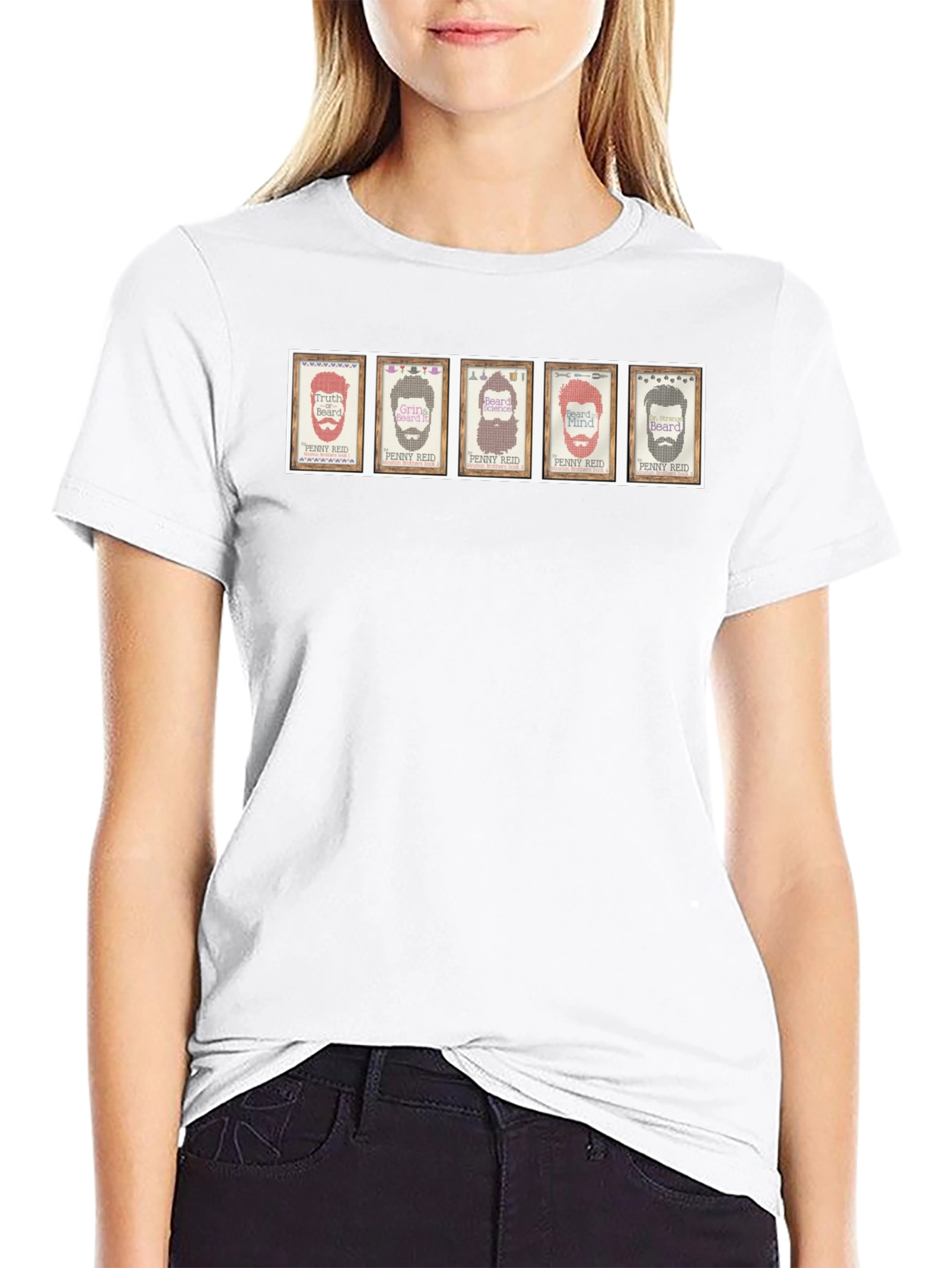 Penny Reid Beard T-Shirt - Mens Black Tee
