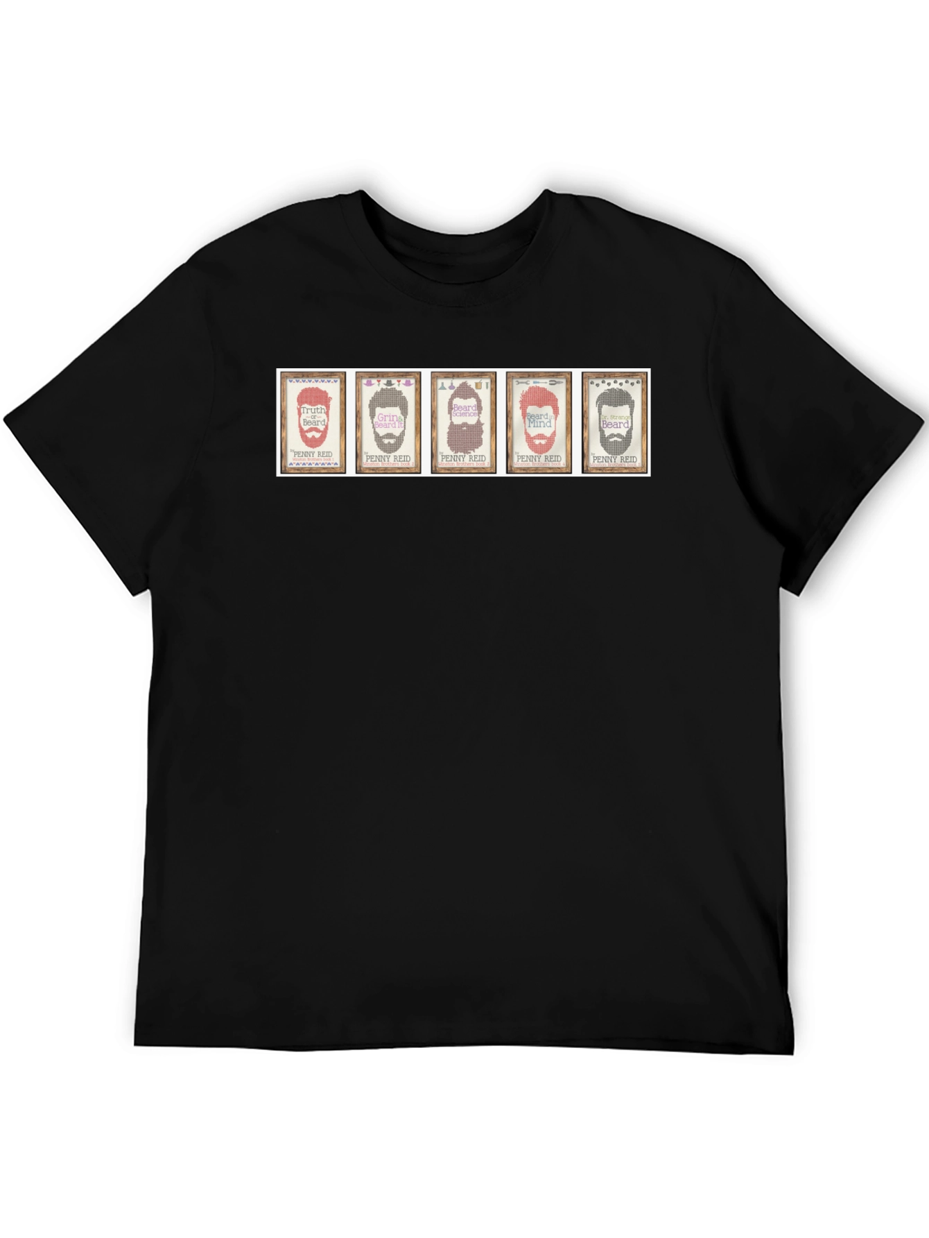 Penny Reid Beard T-Shirt - Mens Black Tee