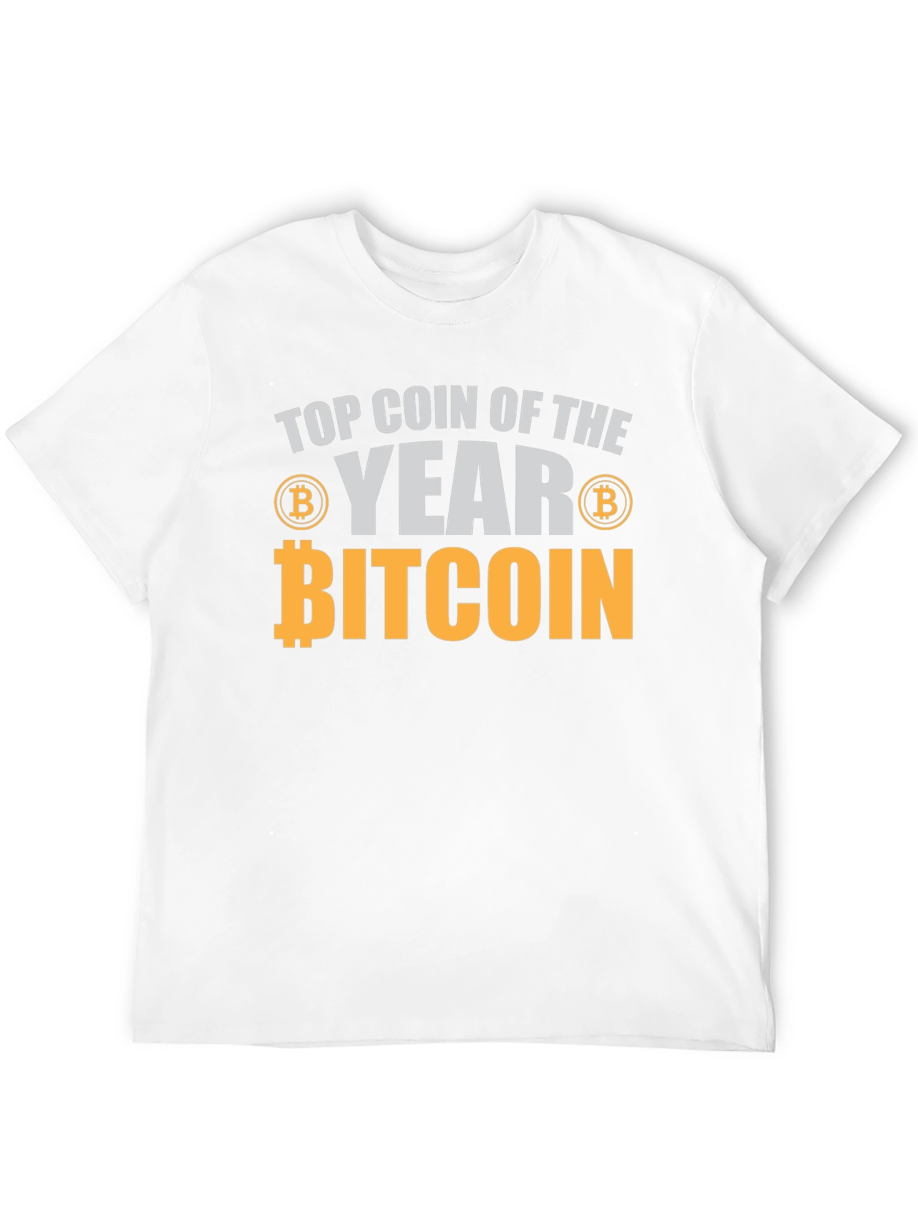 Bitcoin Top Coin of The Year Graphic Tee