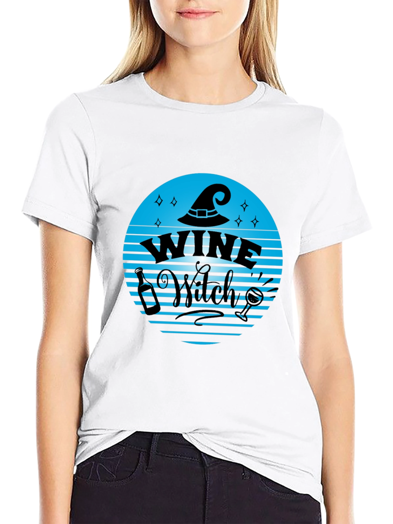 Wine Witchs T-Shirt - Halloween Ready