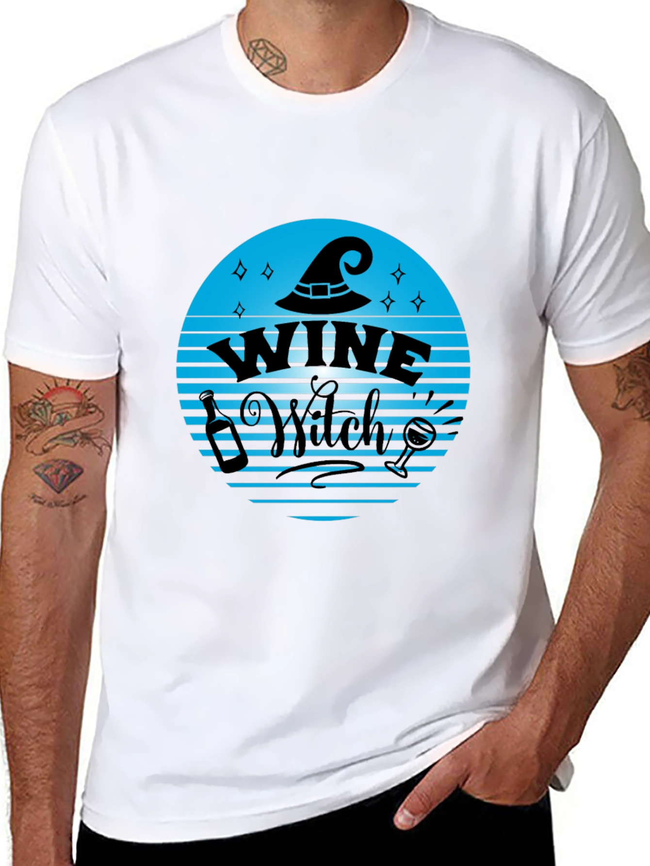 Wine Witchs T-Shirt - Halloween Ready