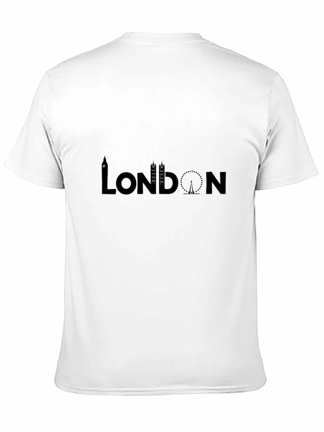 London Skyline Mens T-Shirt - Stylish City Souvenir