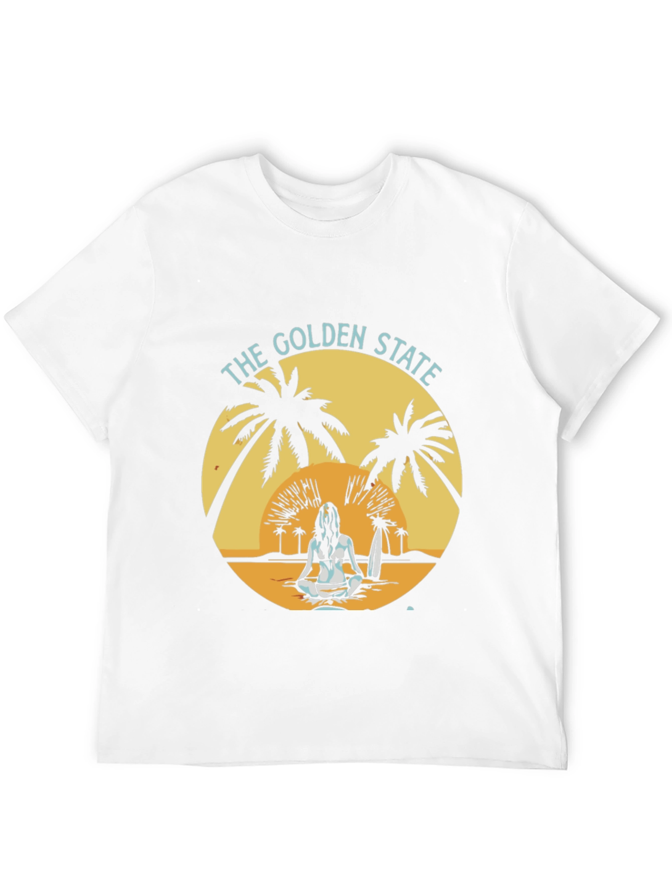 Golden State Graphic Tee - Beach Vibe
