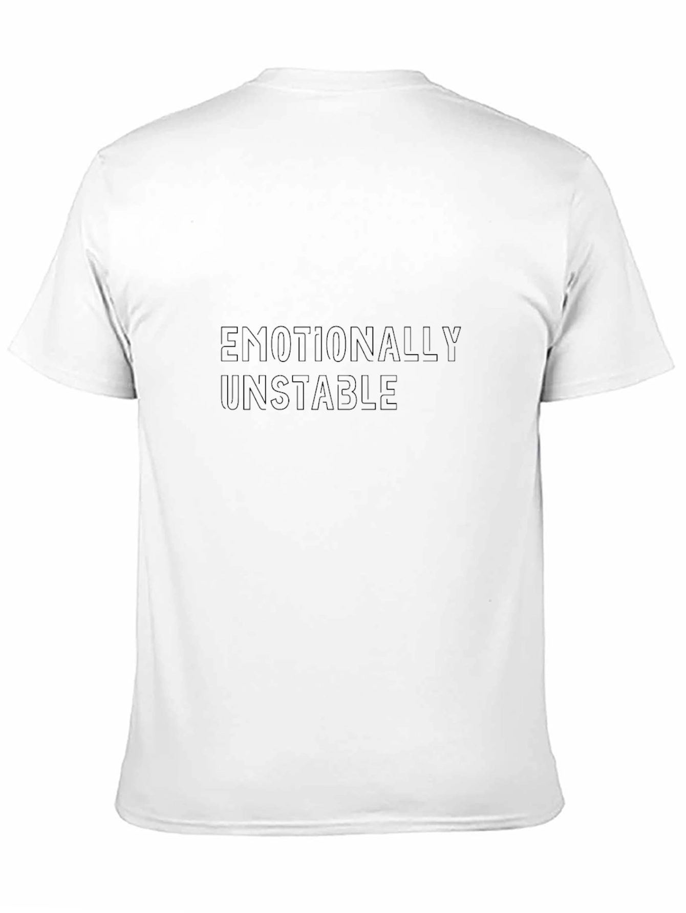 Emotionally Unstable Black T-Shirt