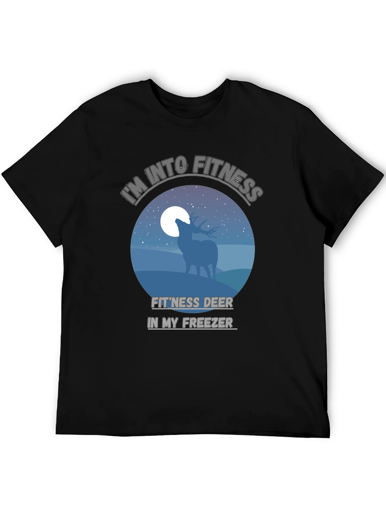 Fitness Deer Freezer Funny T-Shirt