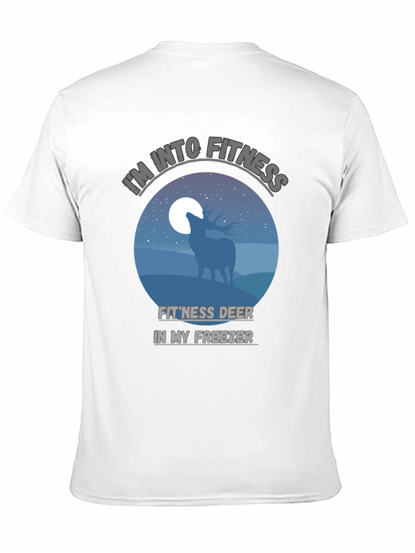 Fitness Deer Freezer Funny T-Shirt