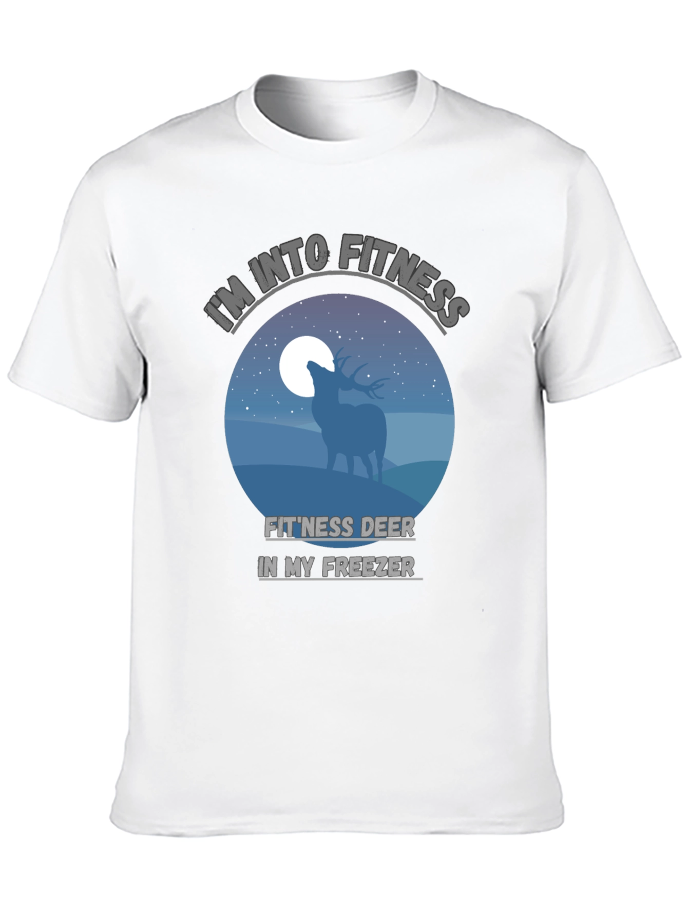 Fitness Deer Freezer Funny T-Shirt
