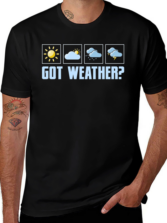 Got Weather? Graphic T-Shirt - Black