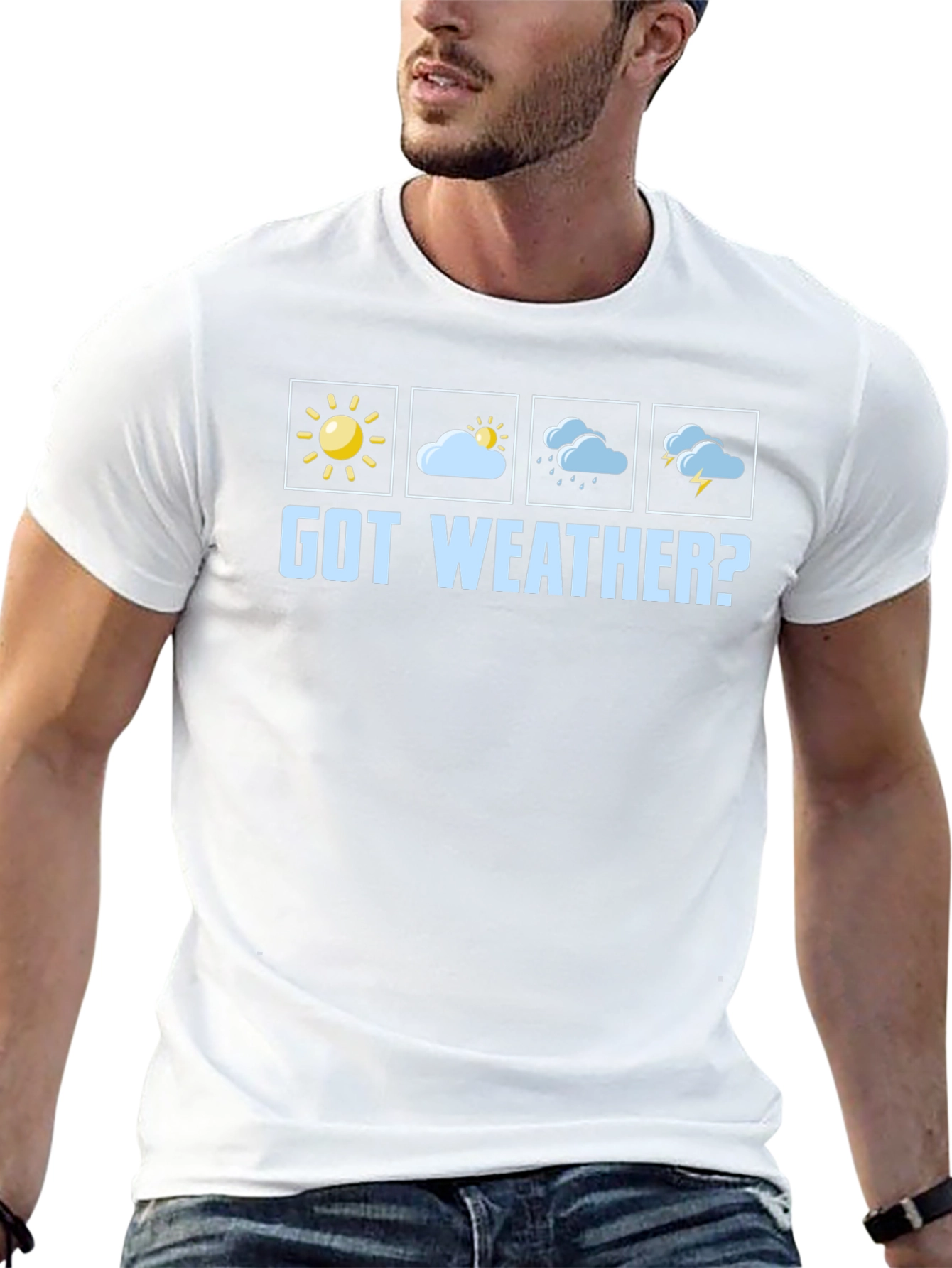 Got Weather? Graphic T-Shirt - Black