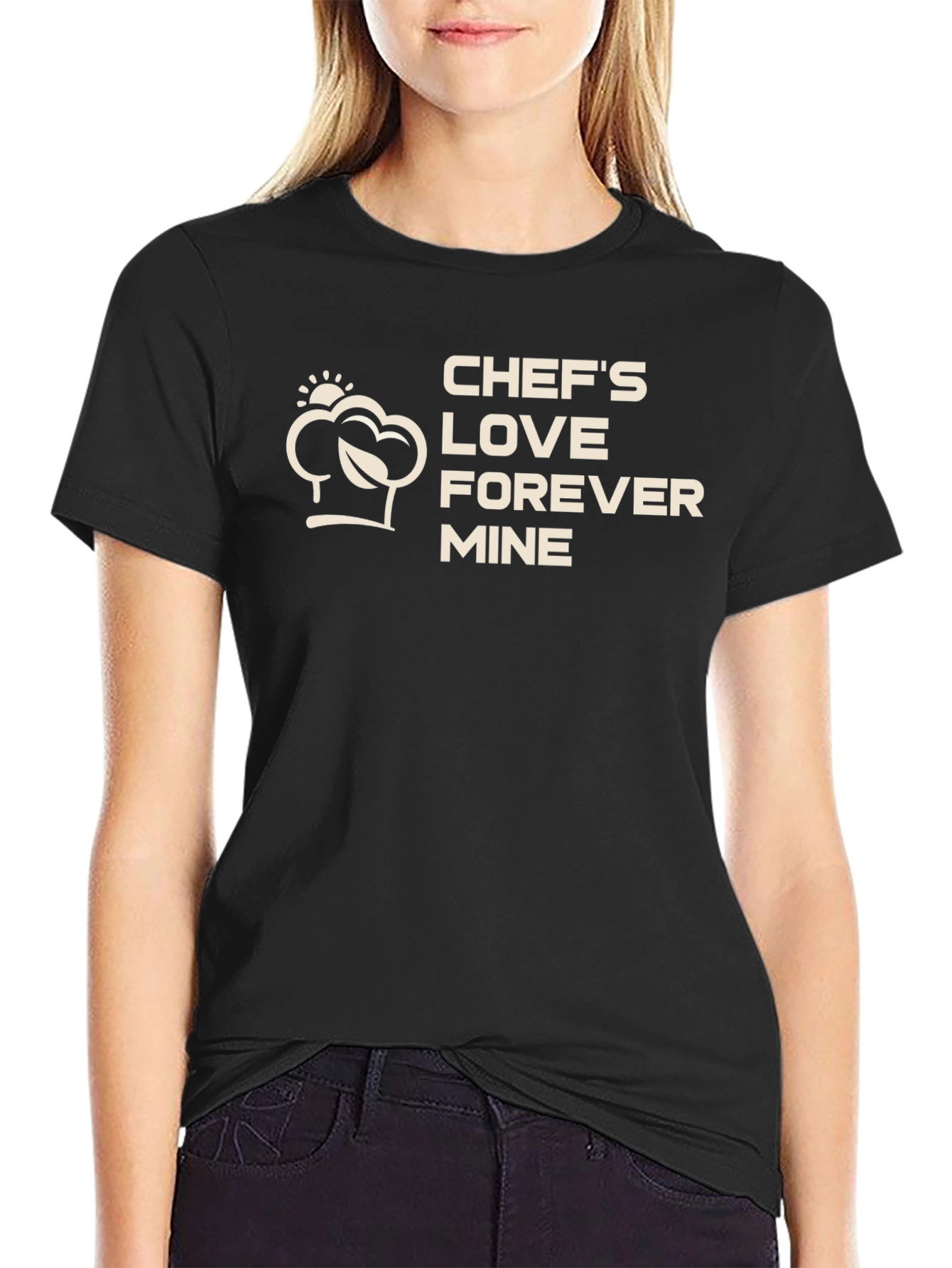 Chefs Love Forever Mine Graphic T-Shirt