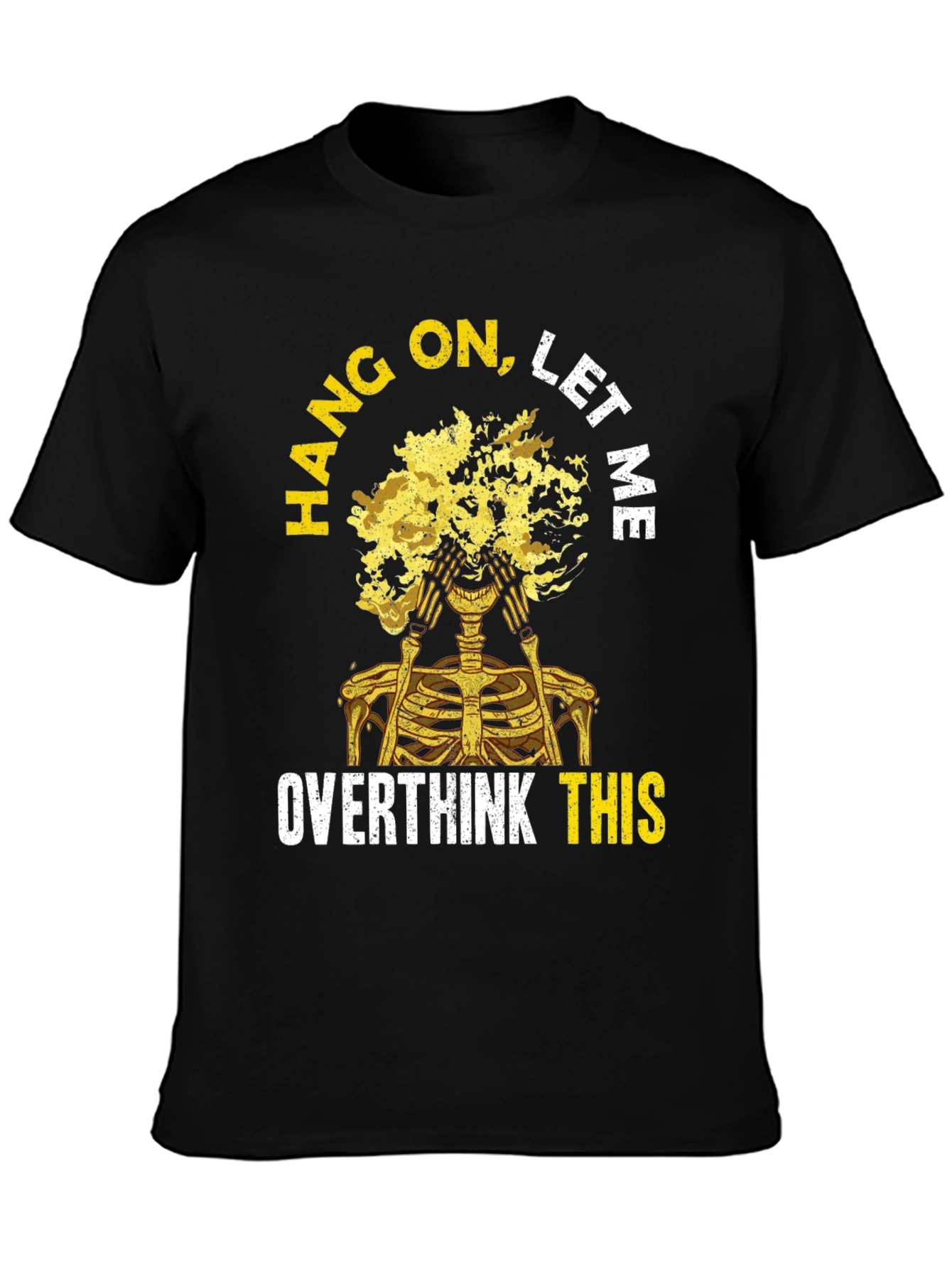 Overthink Skeleton Graphic Tee