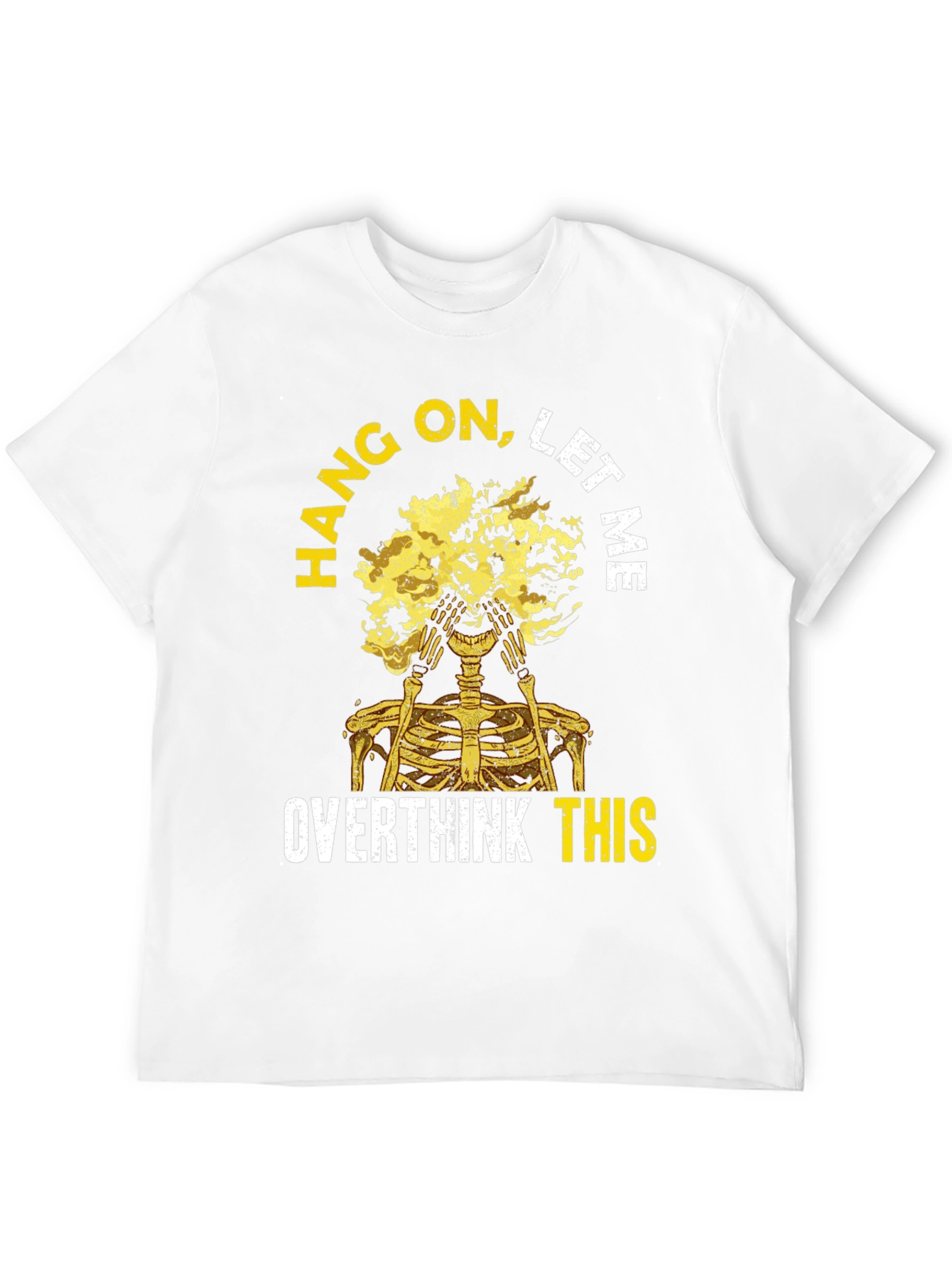 Overthink Skeleton Graphic Tee
