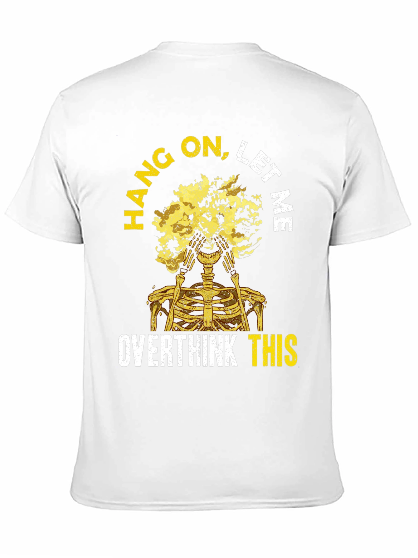 Overthink Skeleton Graphic Tee
