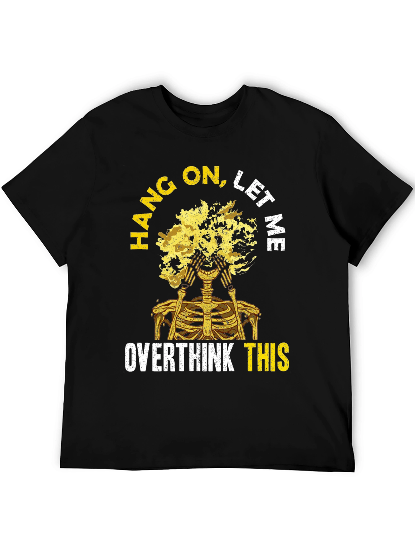 Overthink Skeleton Graphic Tee