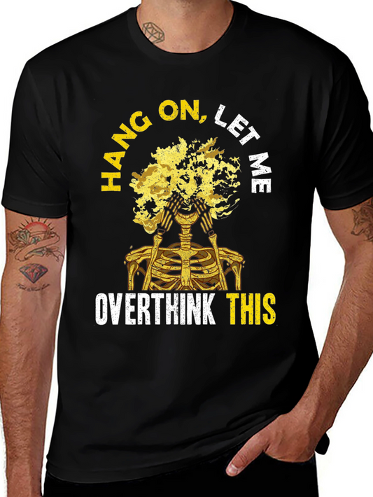 Overthink Skeleton Graphic Tee