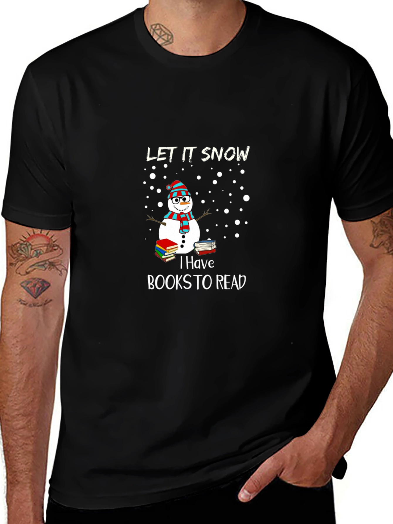 Let It Snow Books to Read T-Shirt