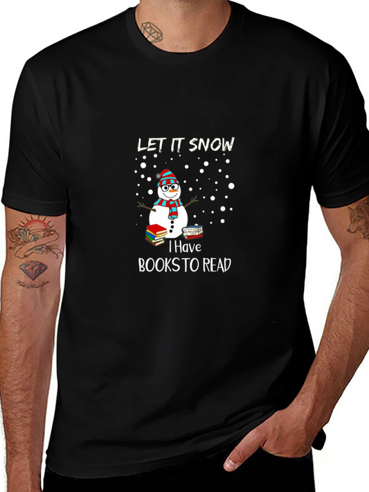 Let It Snow Books to Read T-Shirt
