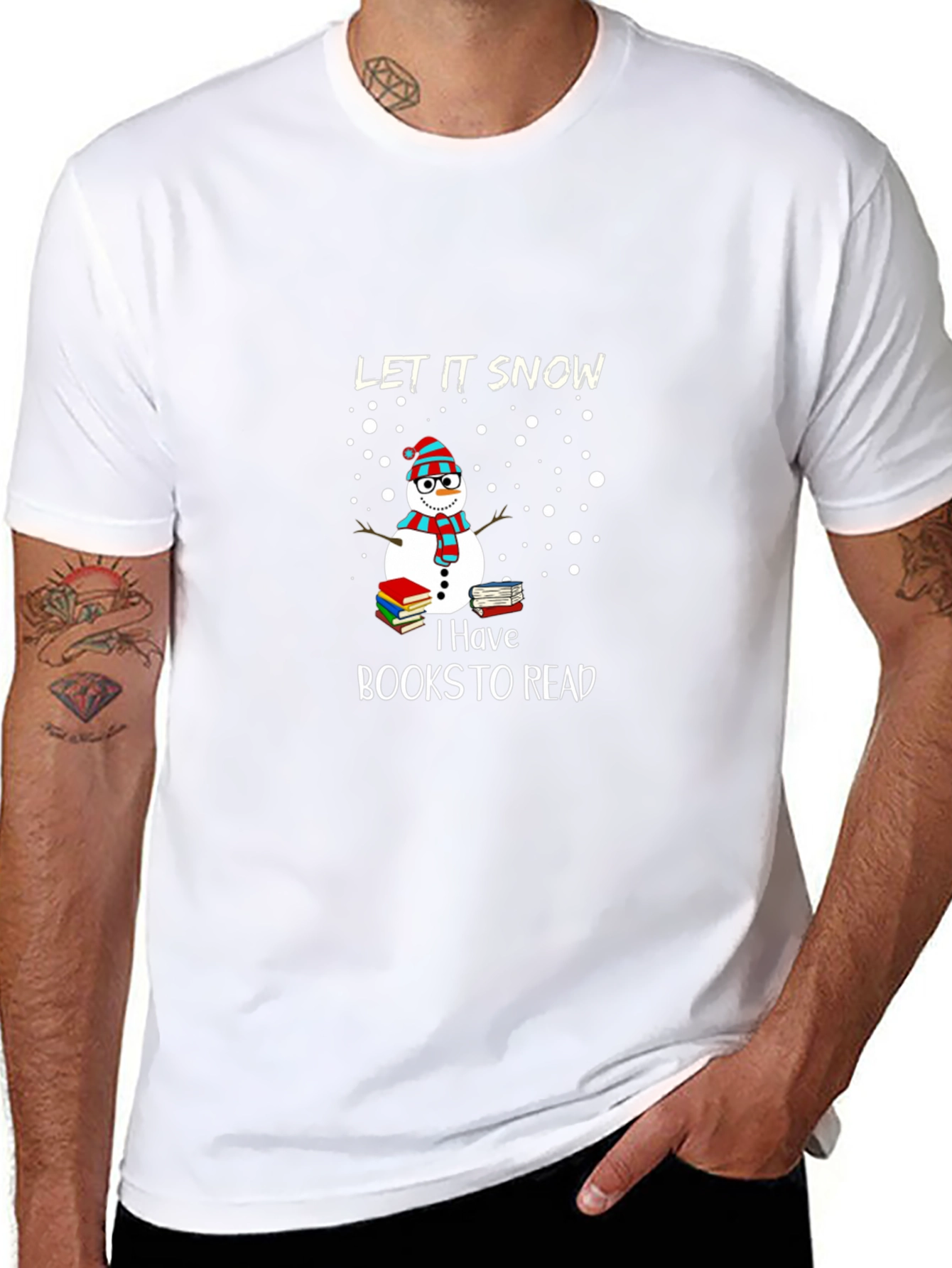 Let It Snow Books to Read T-Shirt