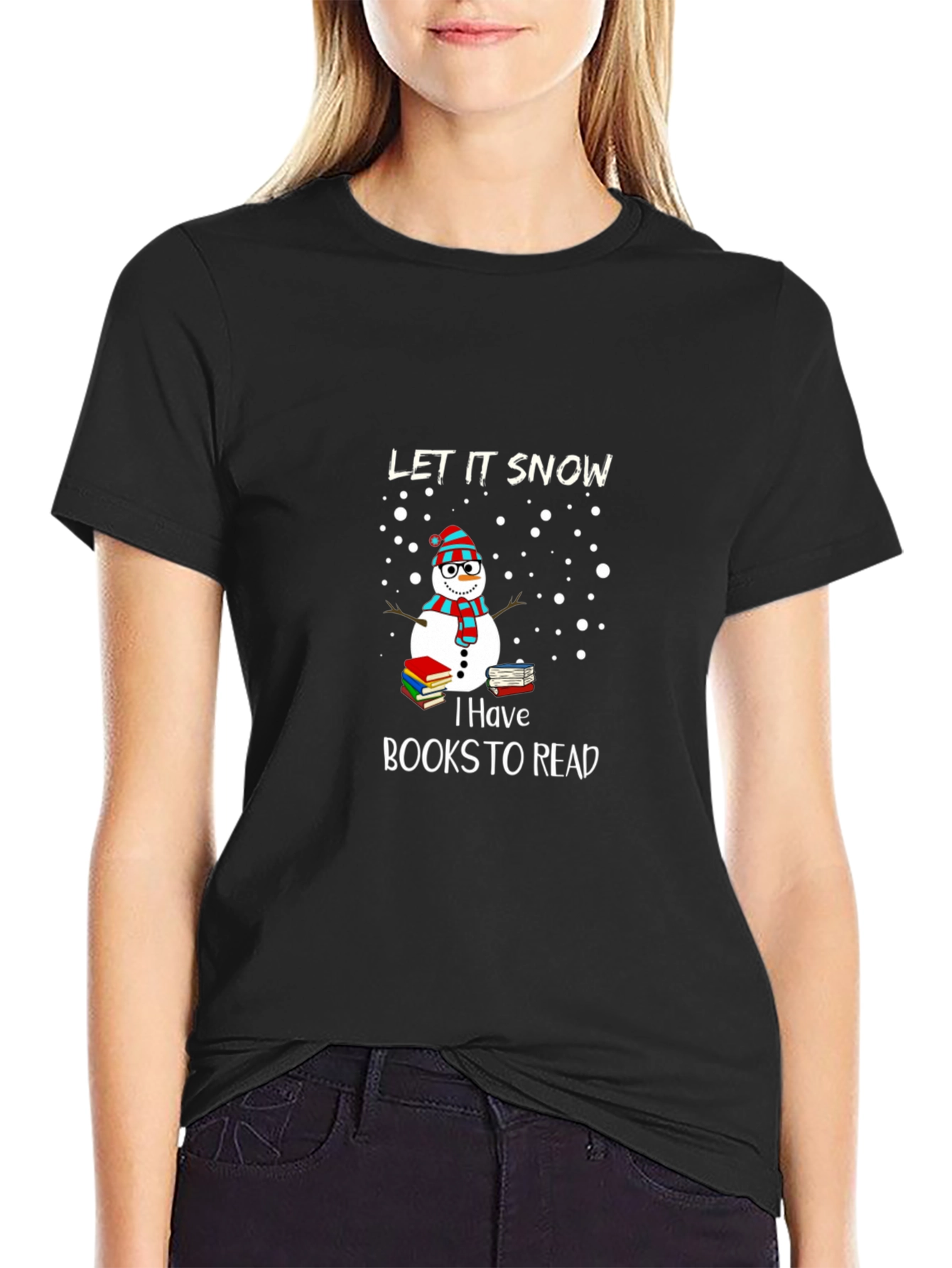 Let It Snow Books to Read T-Shirt