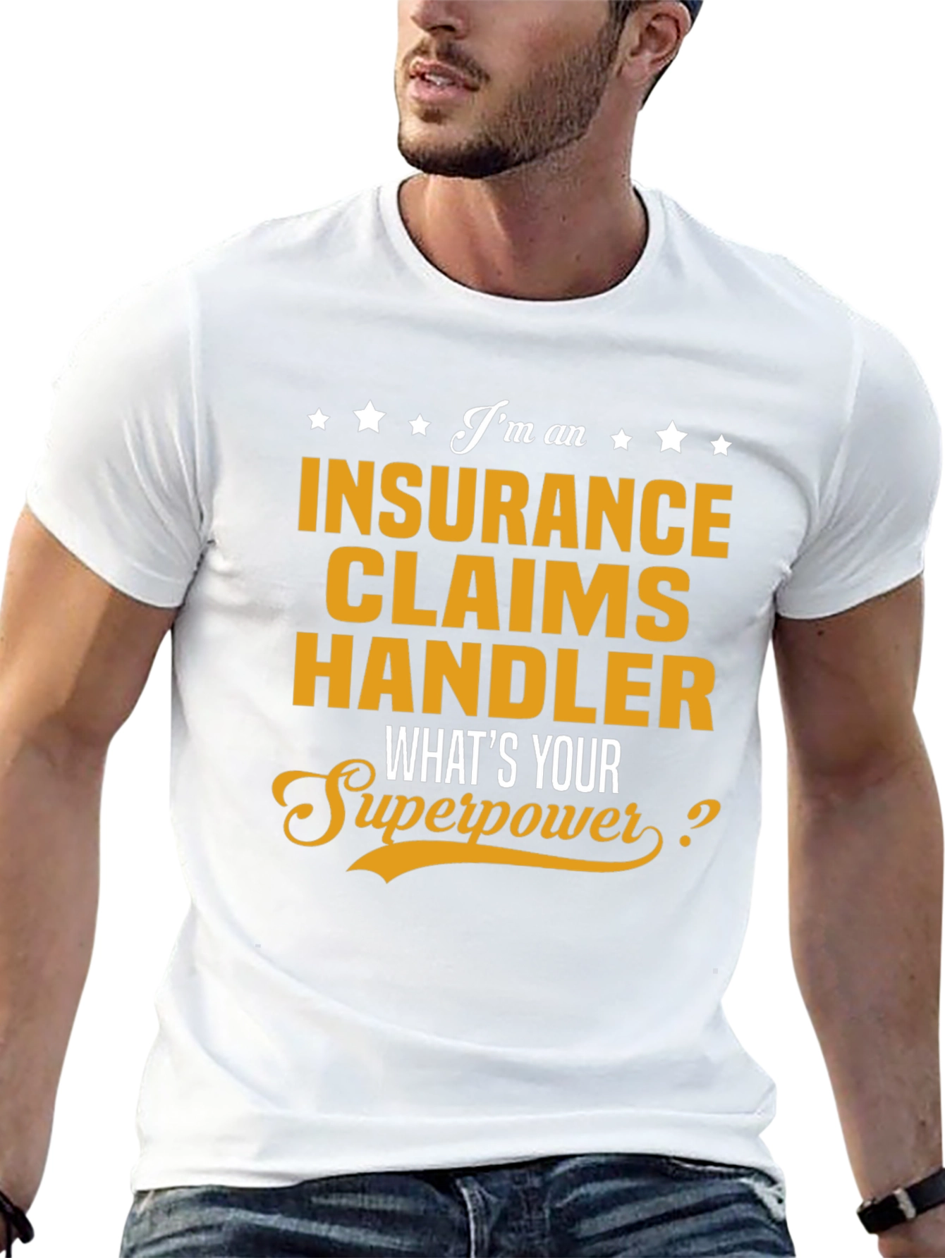 Insurance Claims Handler Superpower T-Shirt