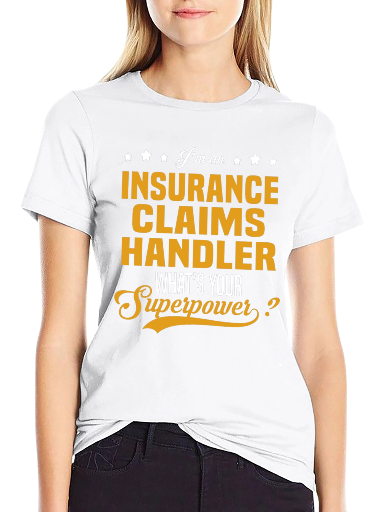 Insurance Claims Handler Superpower T-Shirt