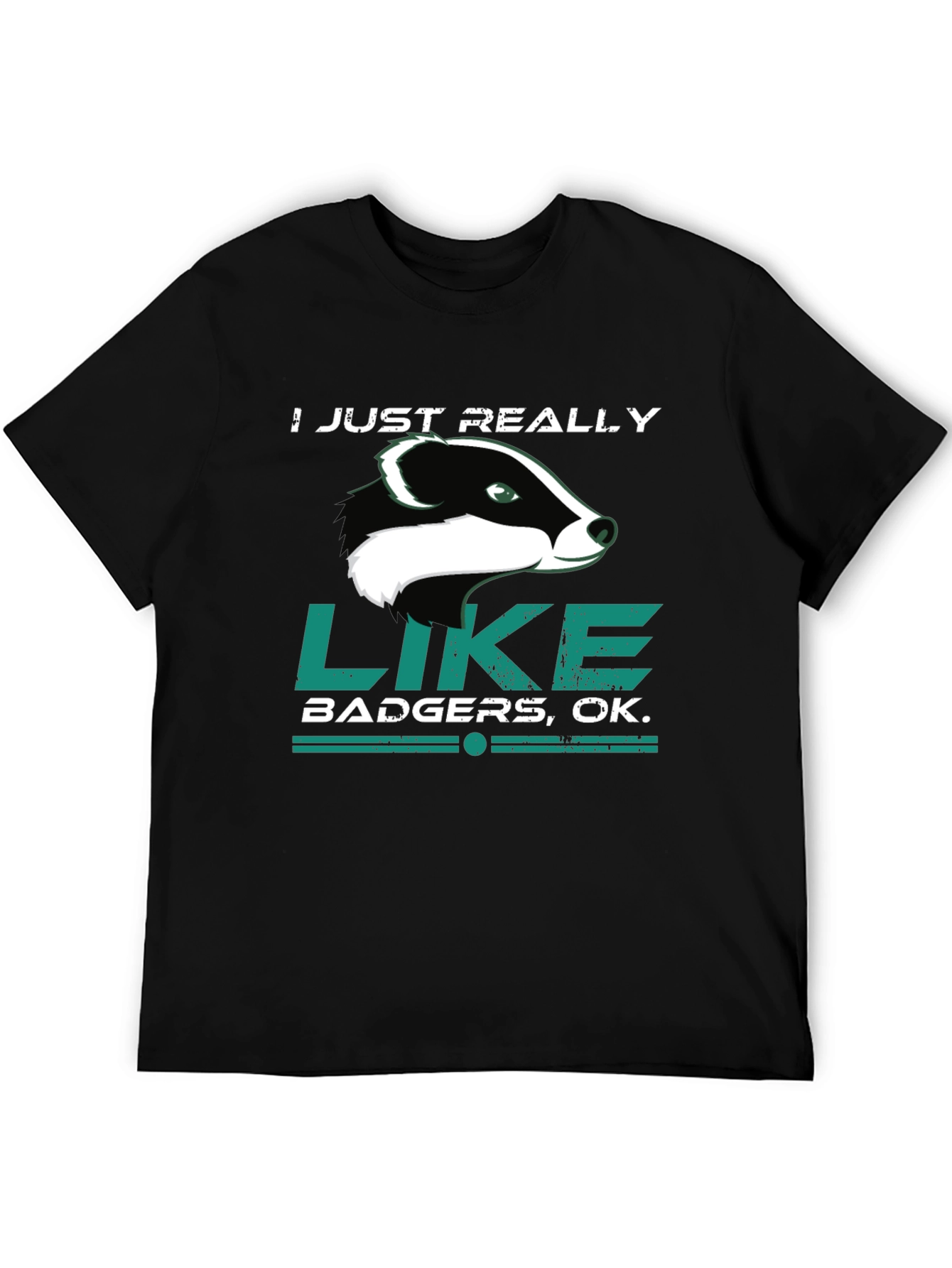 I Just Really Like Badgers Graphic Tee