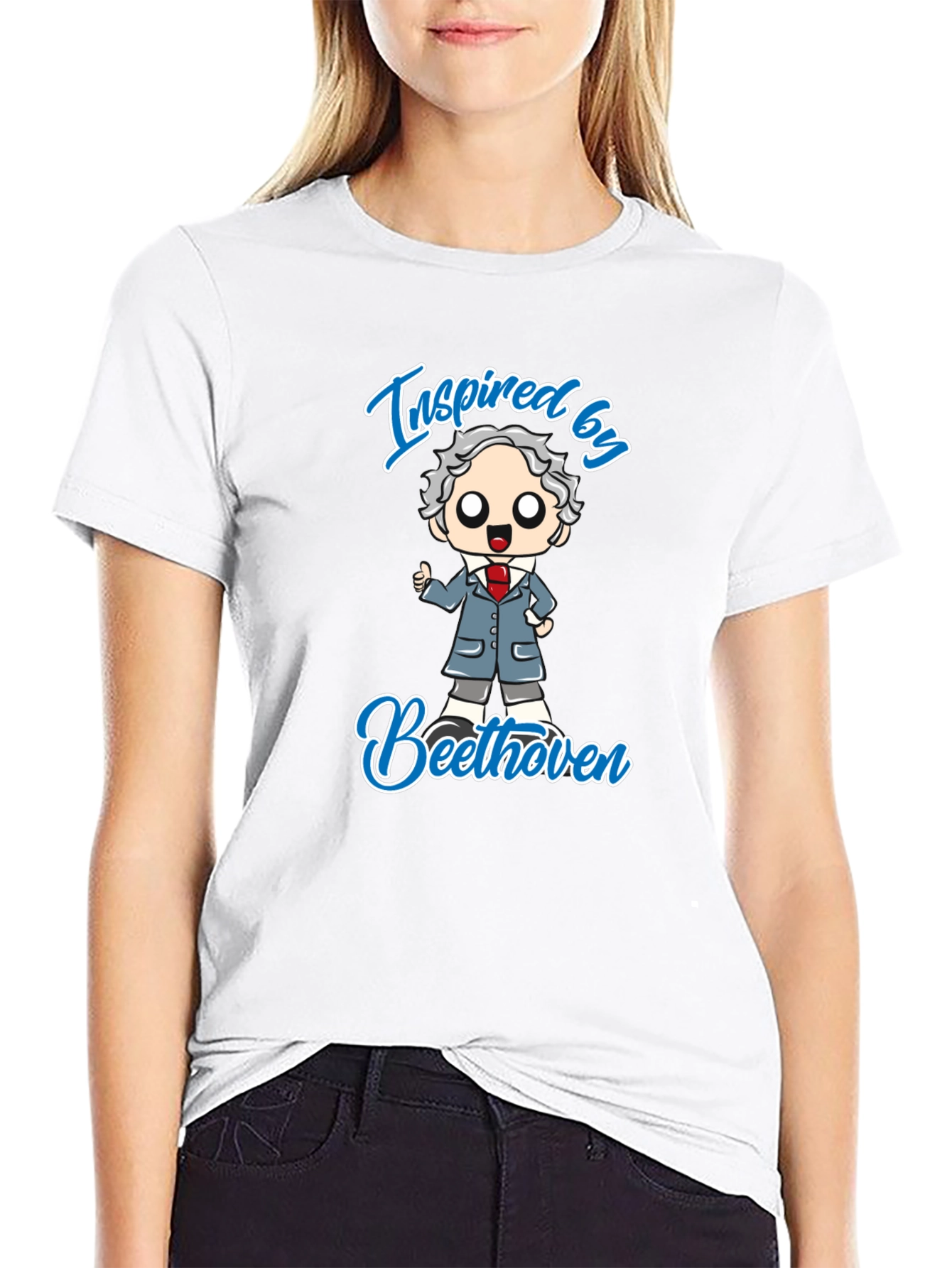 Inspired by Beethoven Graphic T-Shirt