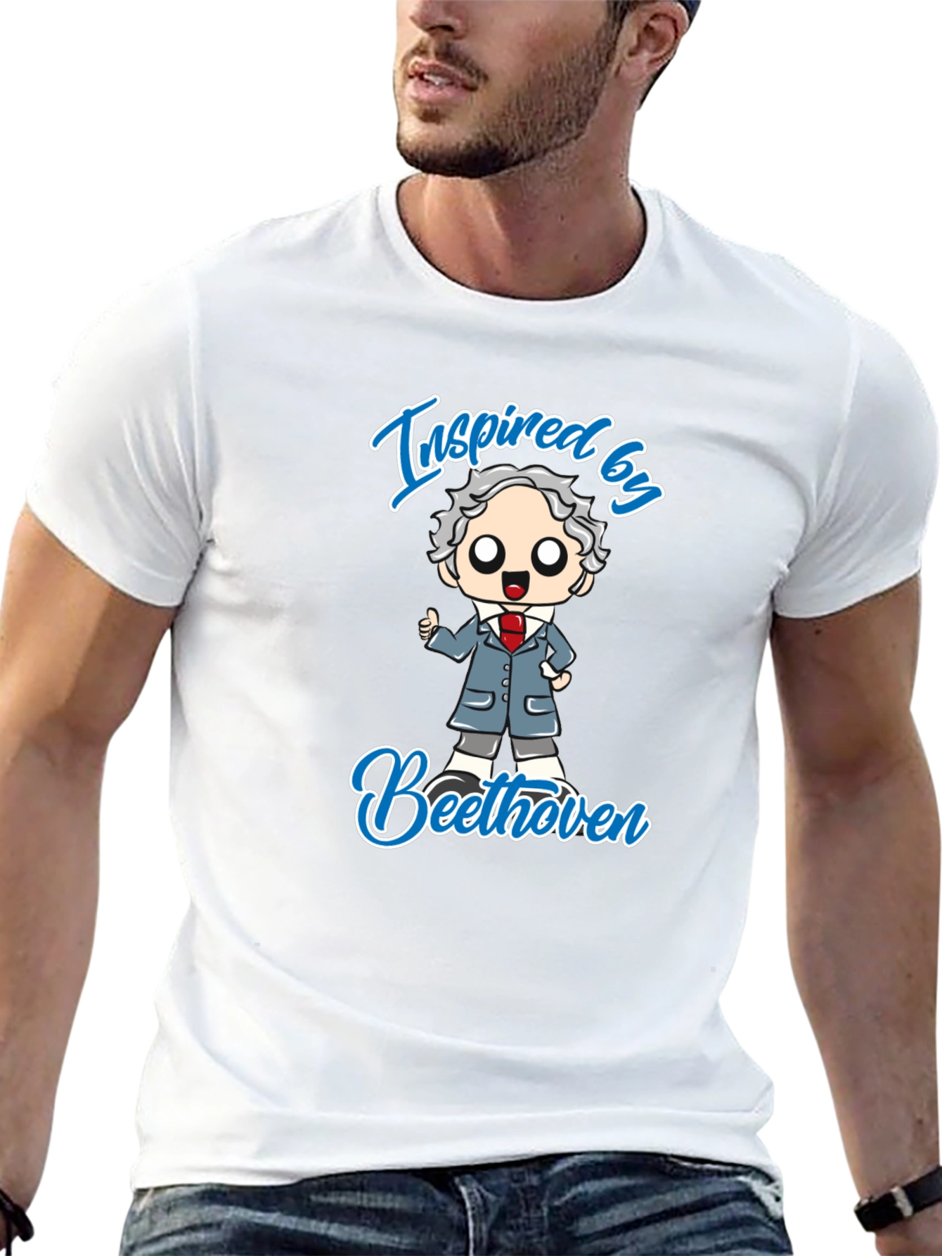 Inspired by Beethoven Graphic T-Shirt