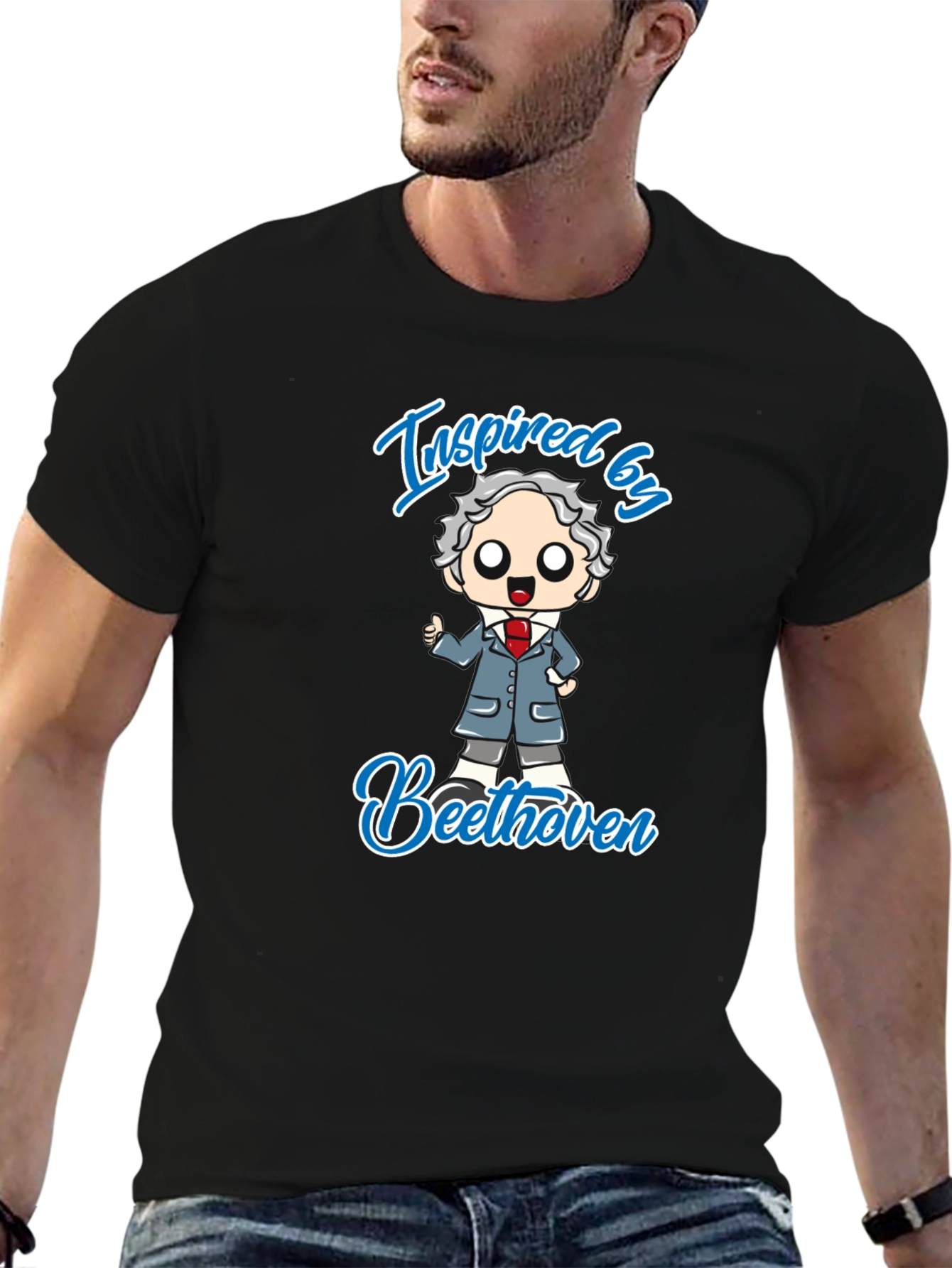 Inspired by Beethoven Graphic T-Shirt