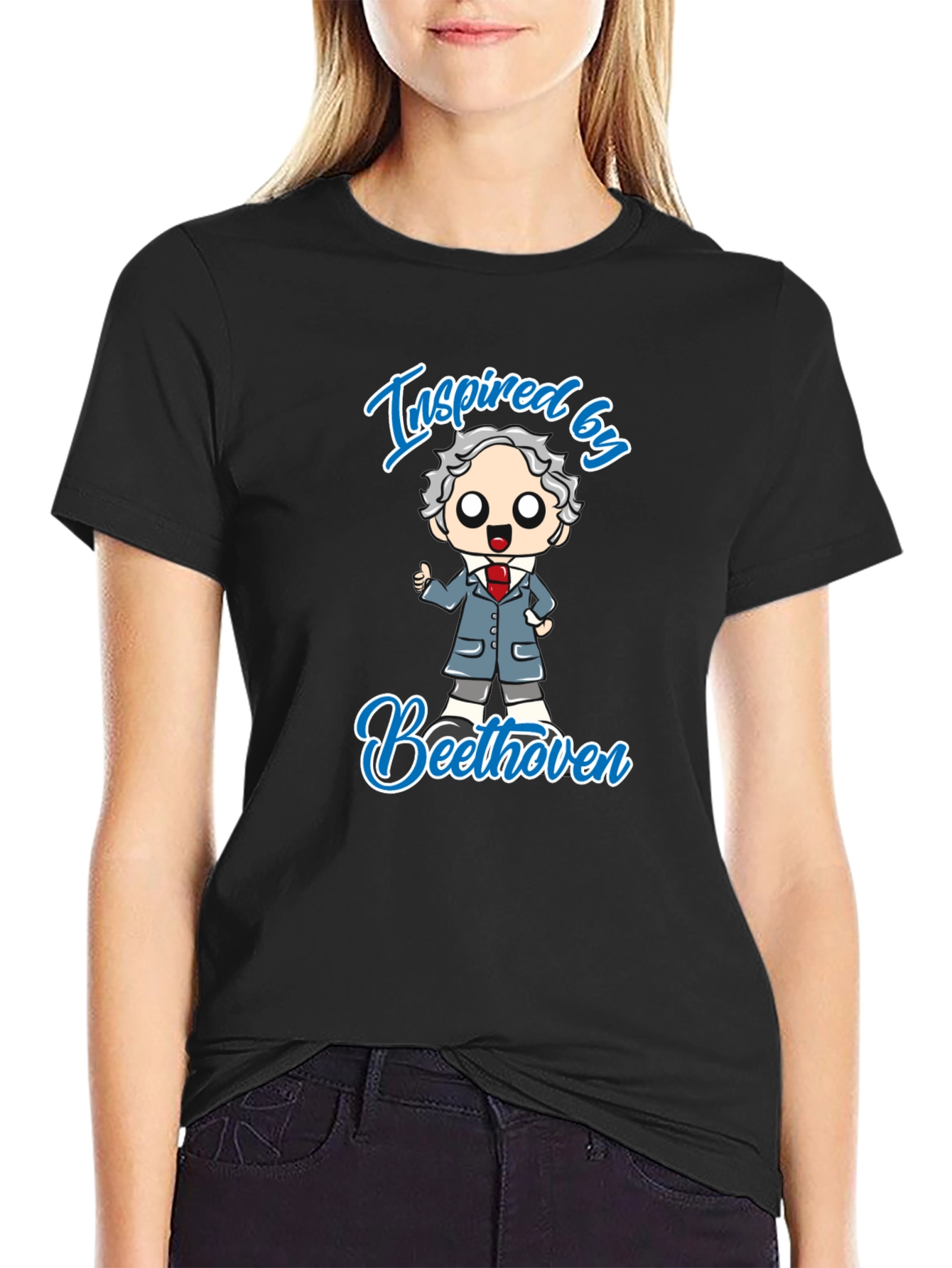 Inspired by Beethoven Graphic T-Shirt