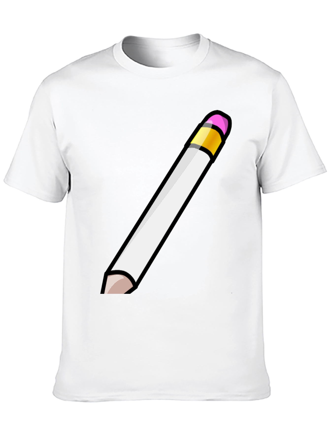 Pencil Graphic T-Shirt - Unisex Cotton Tee