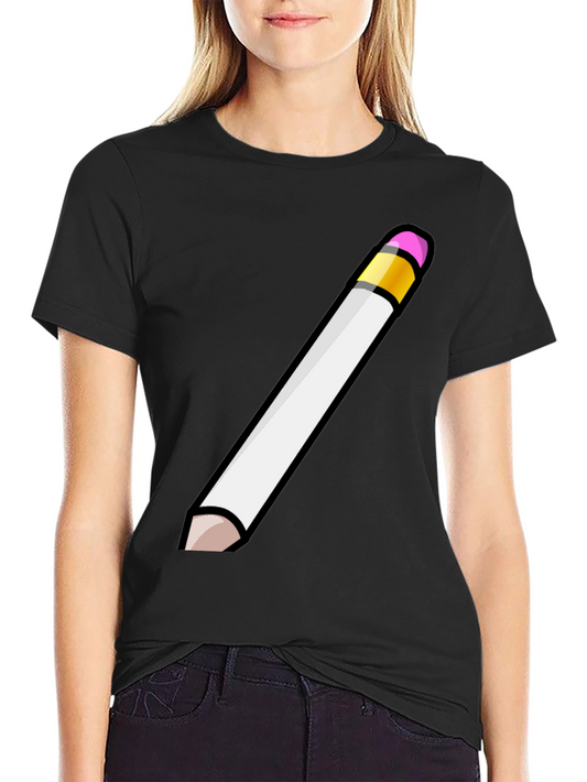 Pencil Graphic T-Shirt - Unisex Cotton Tee