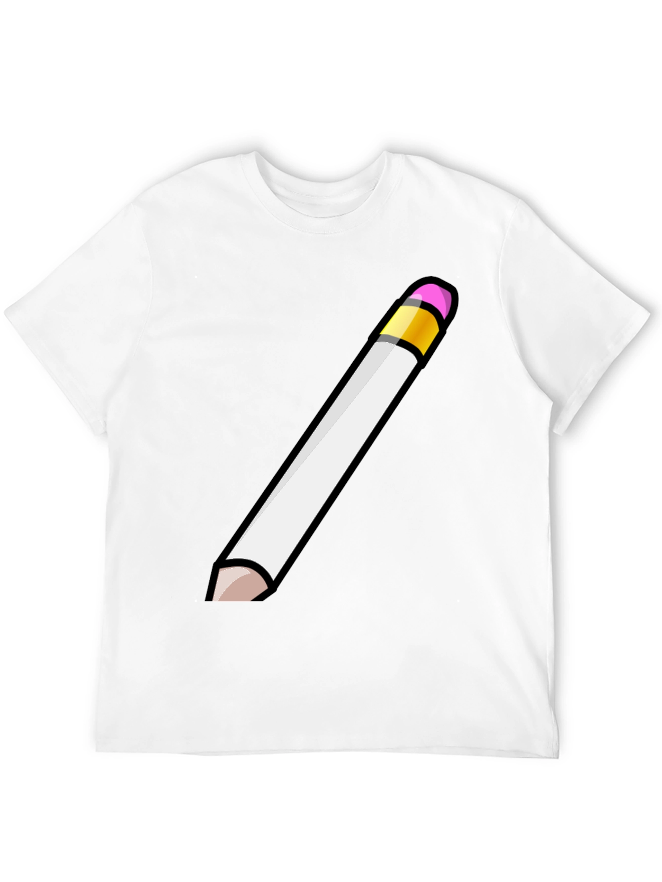Pencil Graphic T-Shirt - Unisex Cotton Tee