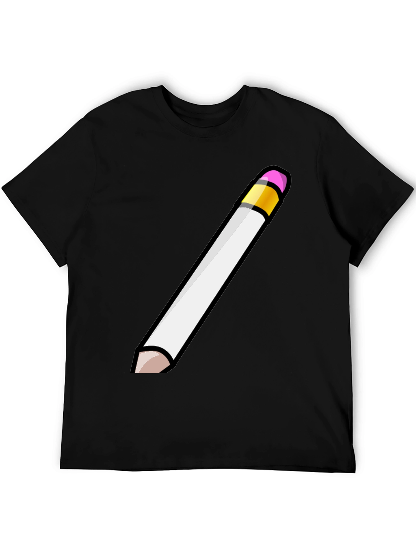 Pencil Graphic T-Shirt - Unisex Cotton Tee