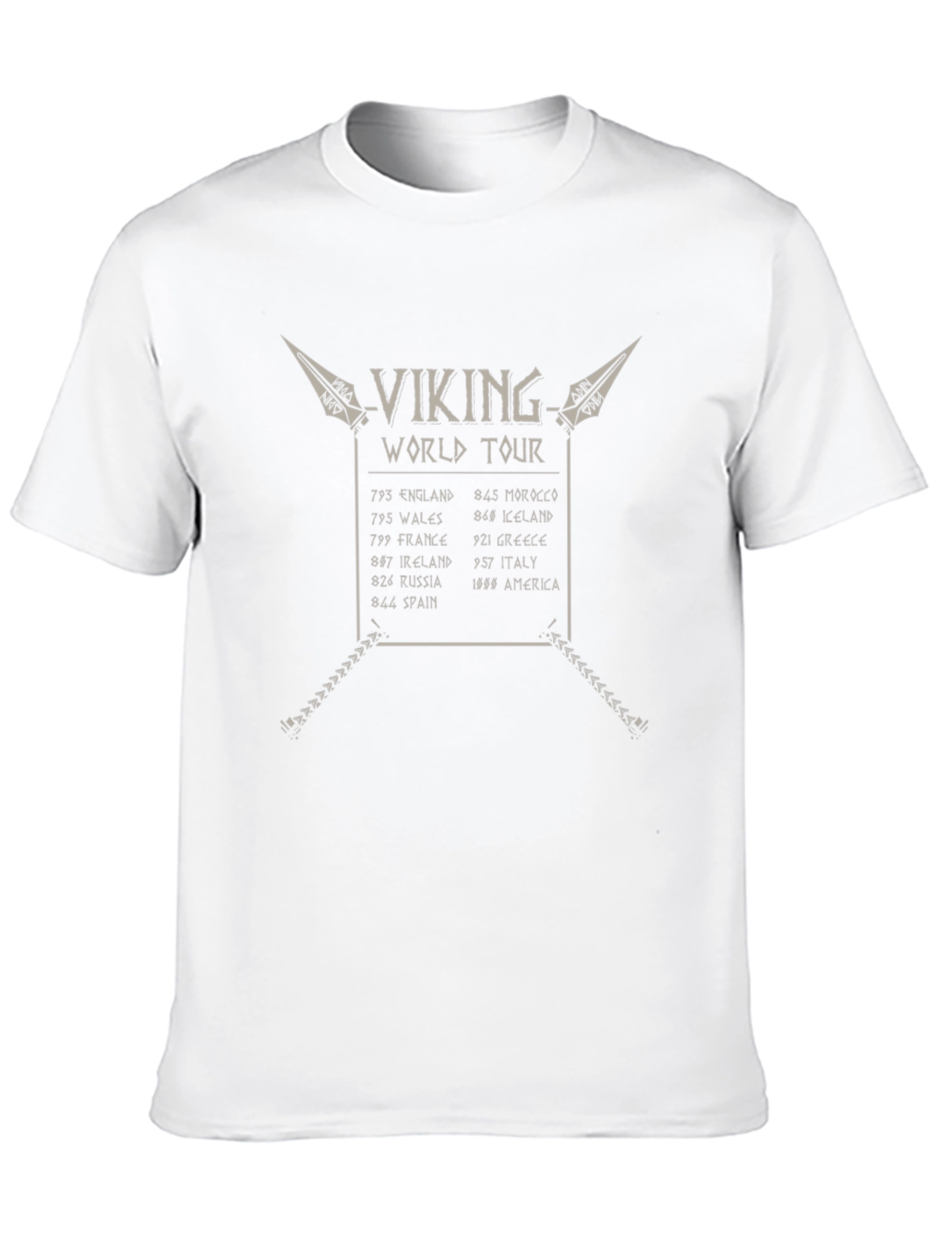 Viking World Tour Black T-Shirt