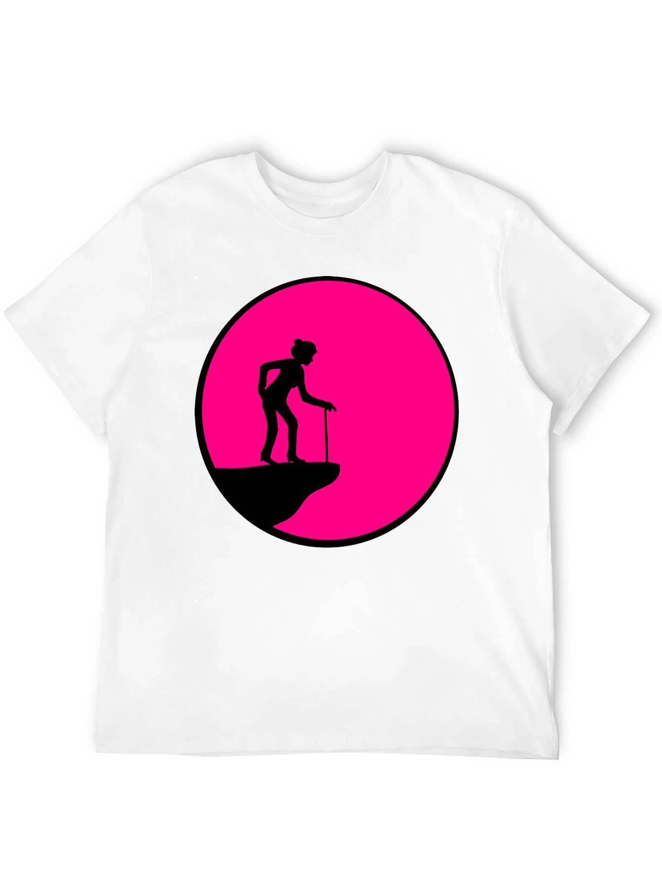 Cliff Walker Graphic Tee - Black Cotton Blend