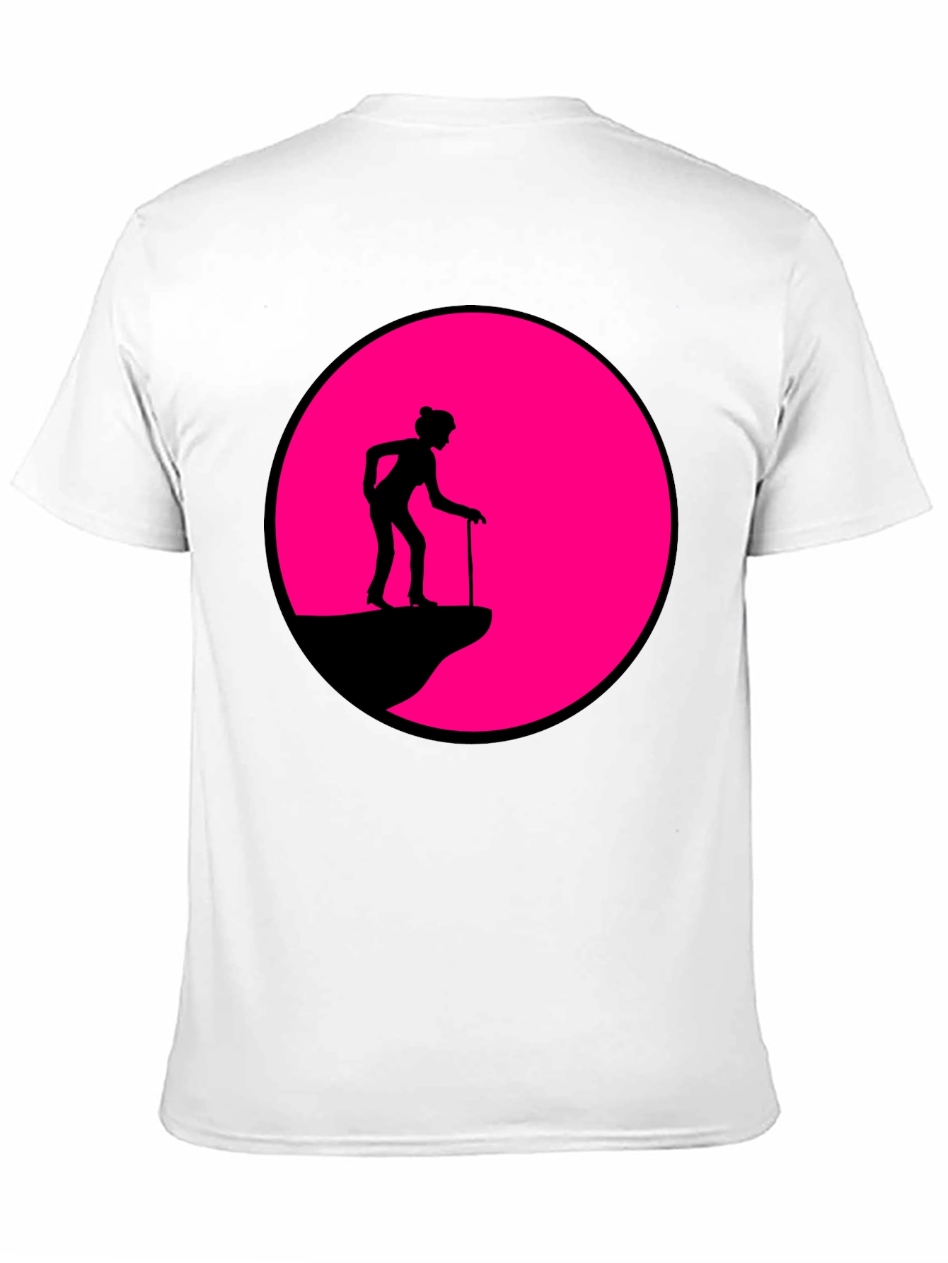 Cliff Walker Graphic Tee - Black Cotton Blend