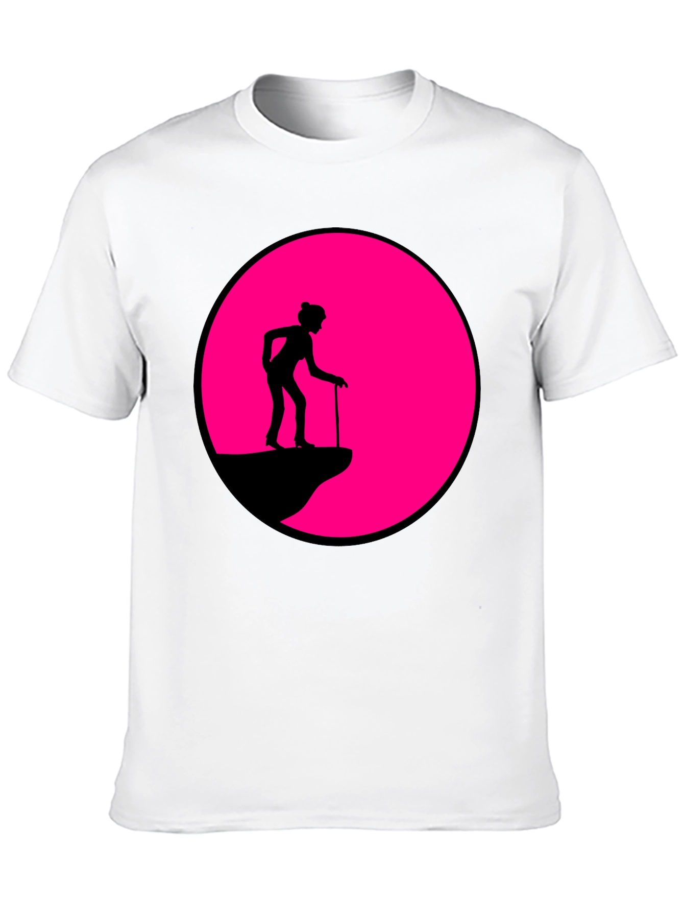 Cliff Walker Graphic Tee - Black Cotton Blend