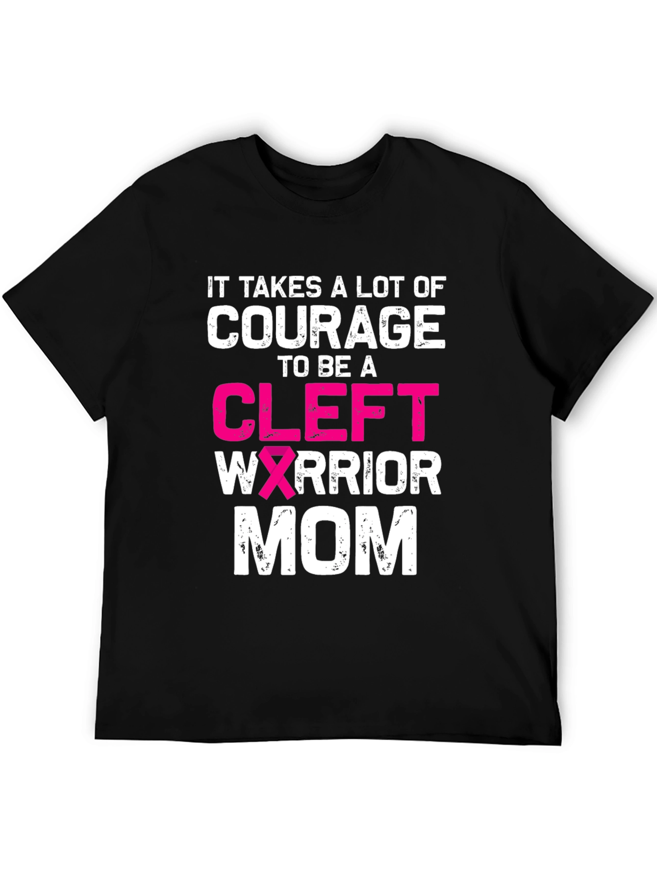 Courage Cleft Warrior Mom Graphic Tee