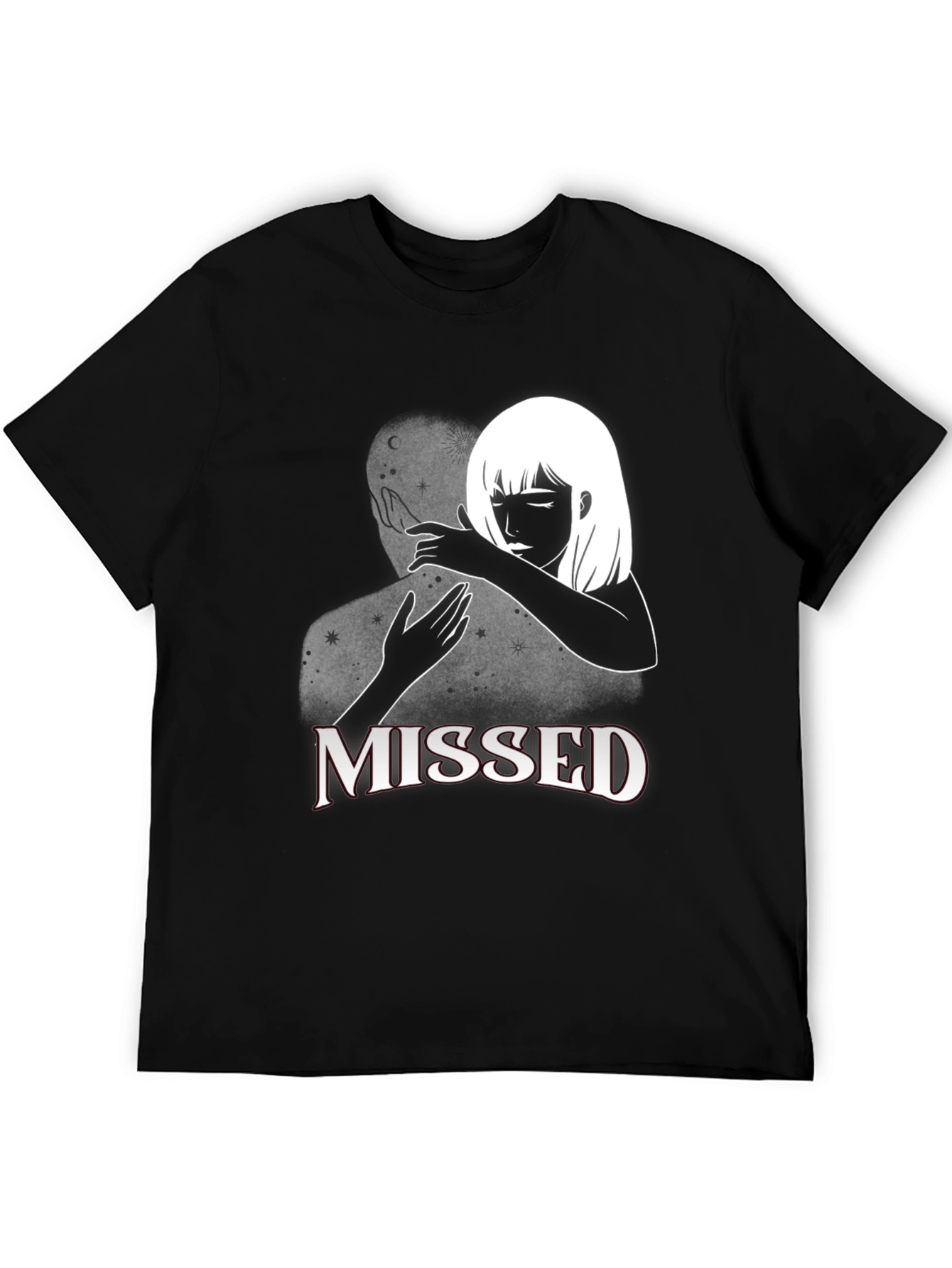 Missed Connection Graphic Tee - Black