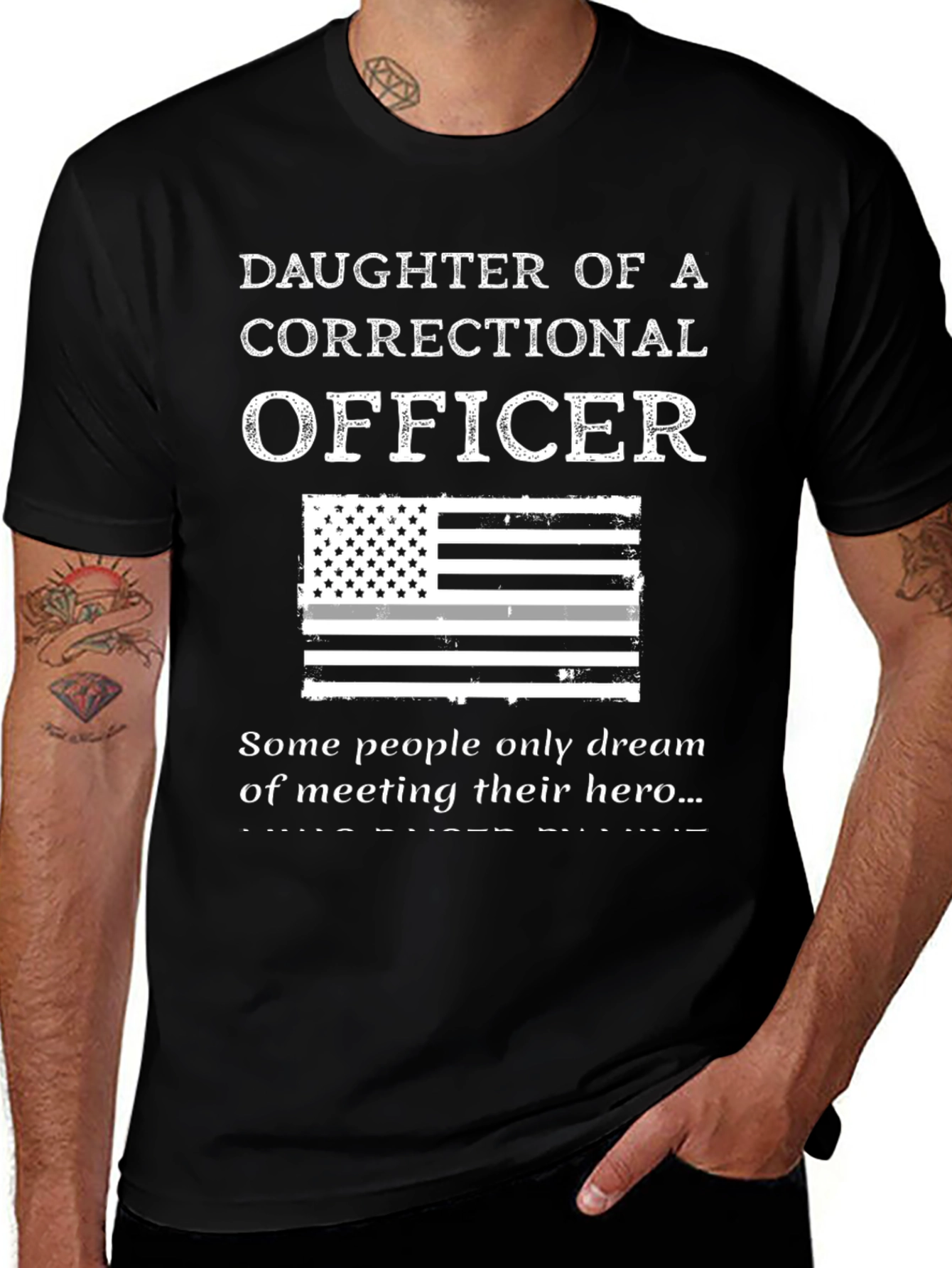 Correctional Officer Daughter T-Shirt