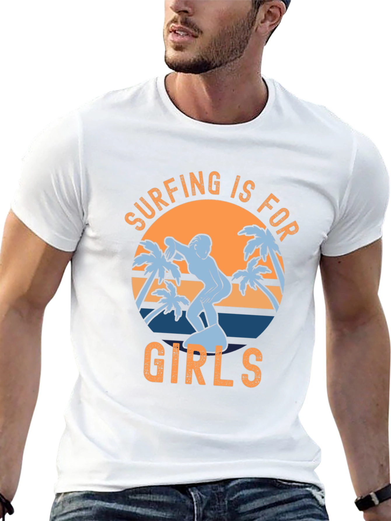 Surfing is for Girls T-Shirt