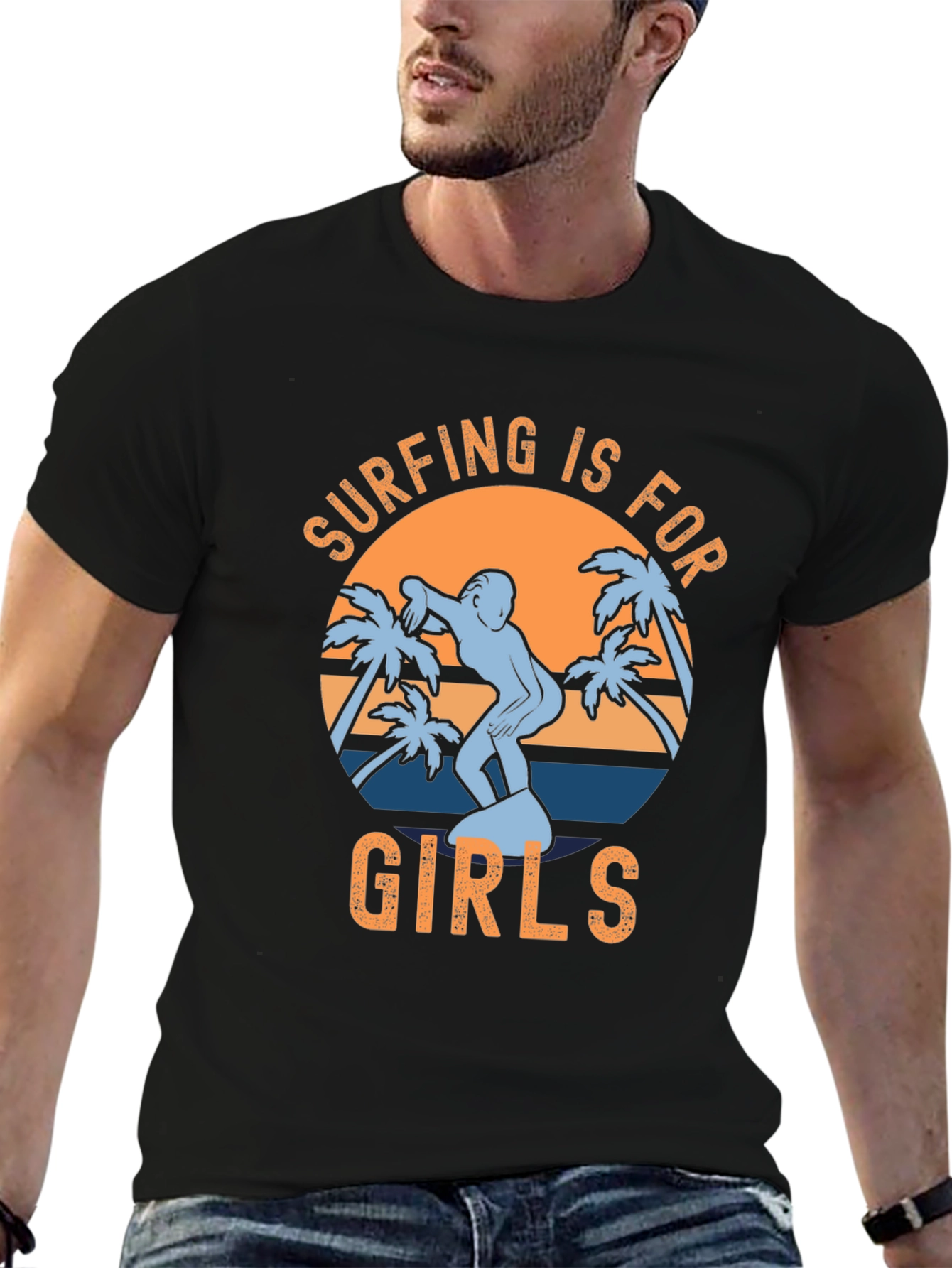 Surfing is for Girls T-Shirt