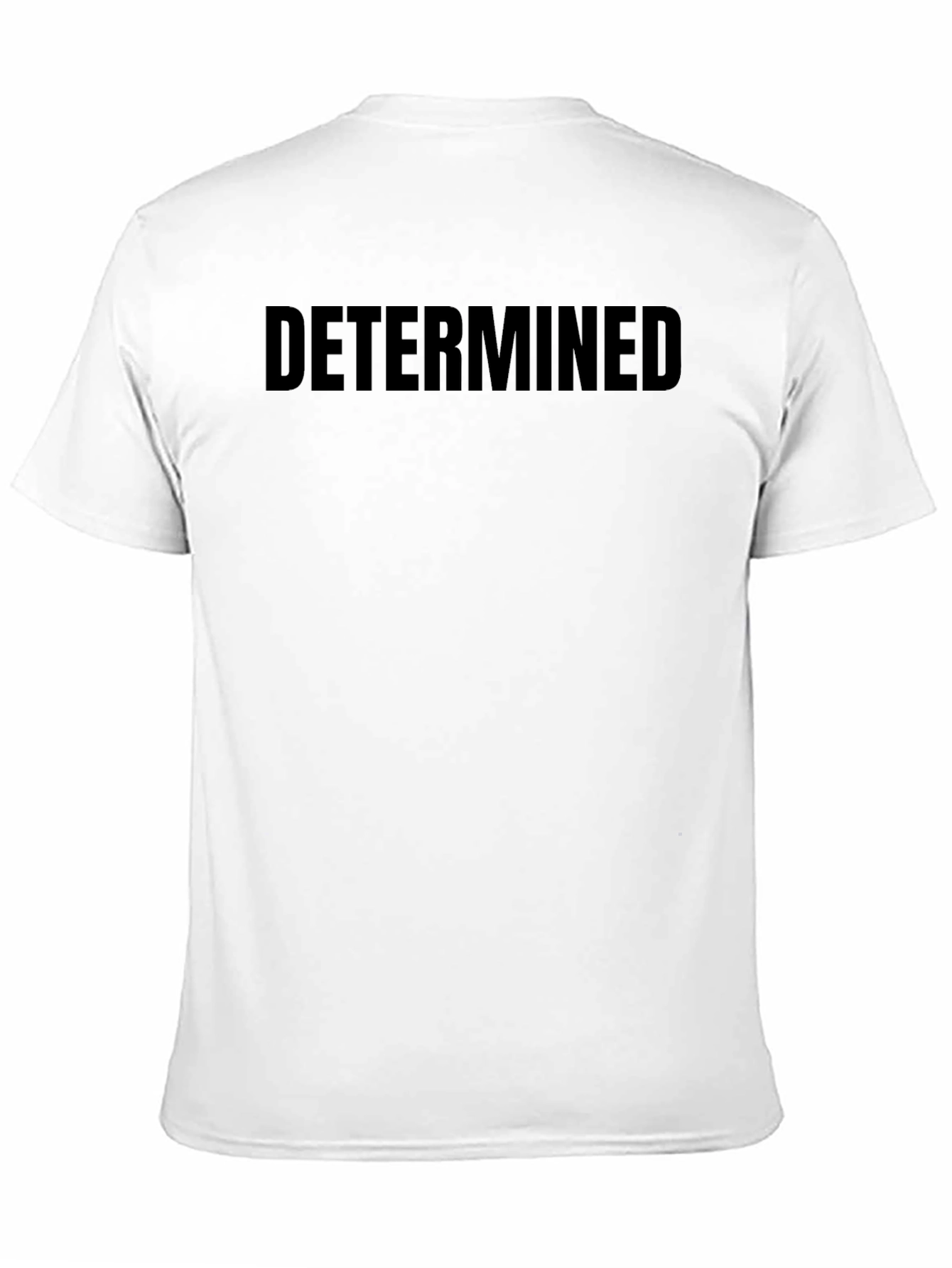 Determined Black Graphic T-Shirt - Mens