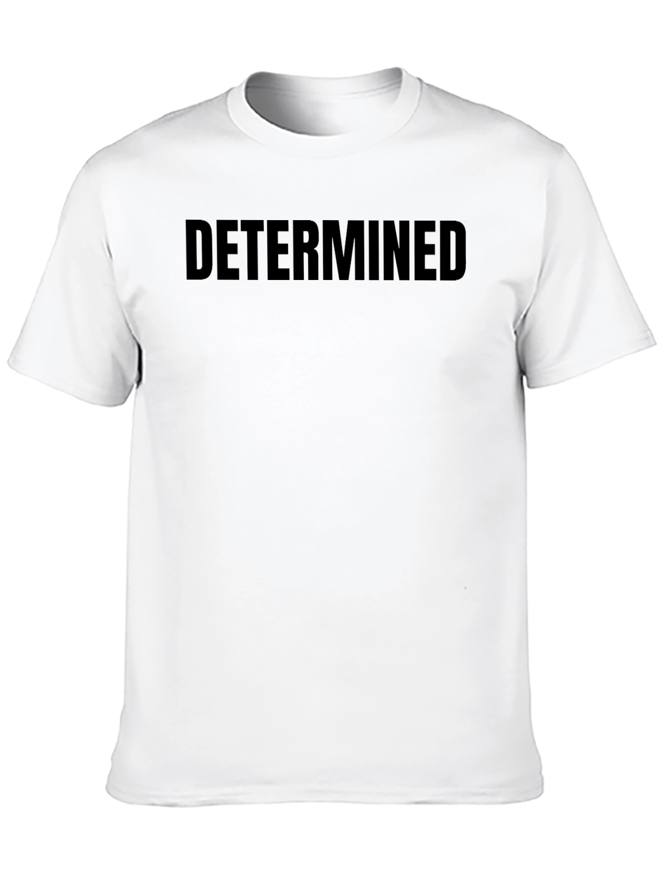 Determined Black Graphic T-Shirt - Mens