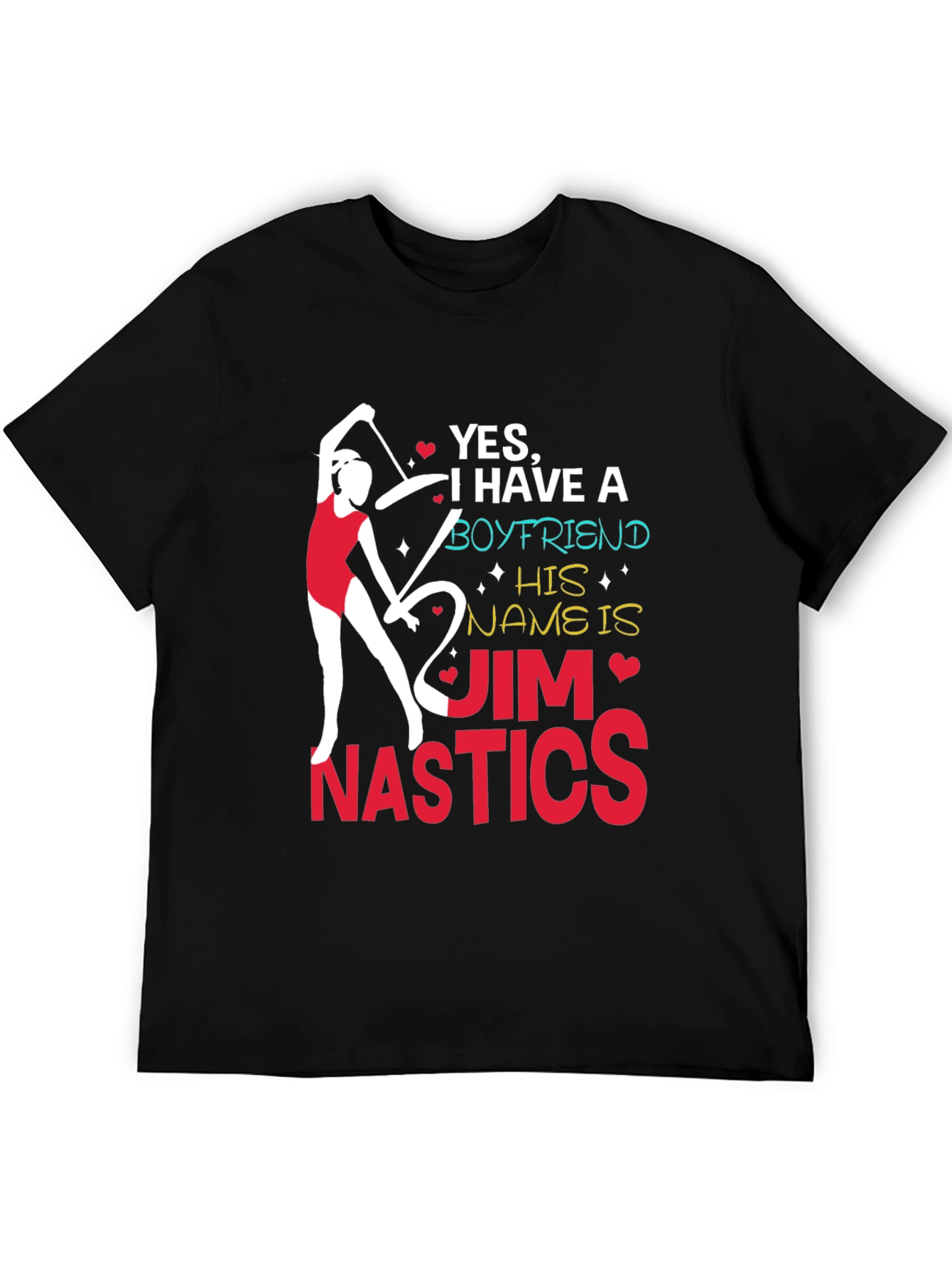 Gymnastics Boyfriend T-Shirt Funny Gymnast Tee
